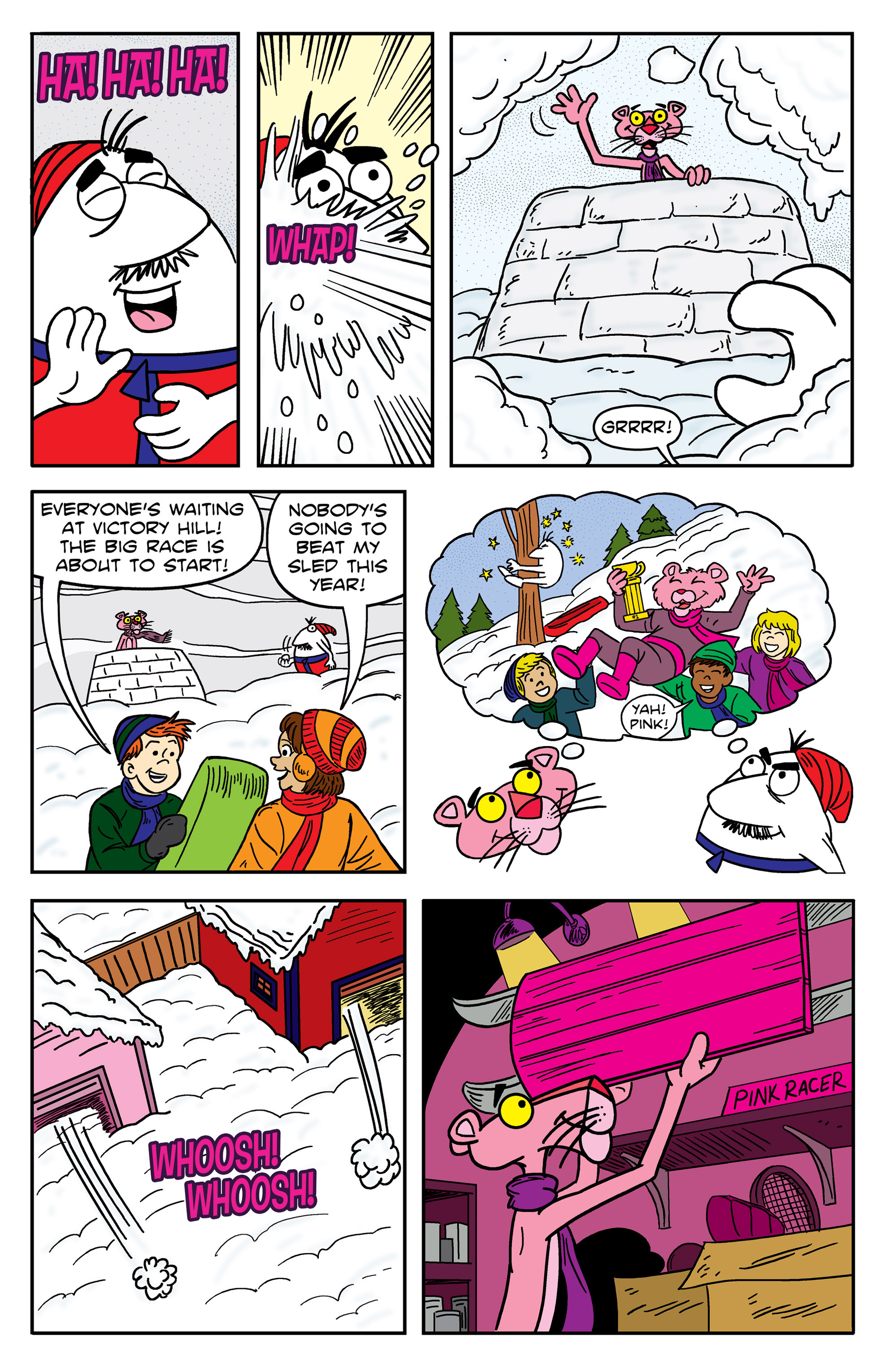 Pink Panther Snow Day (2017): Chapter 1 - Page 6