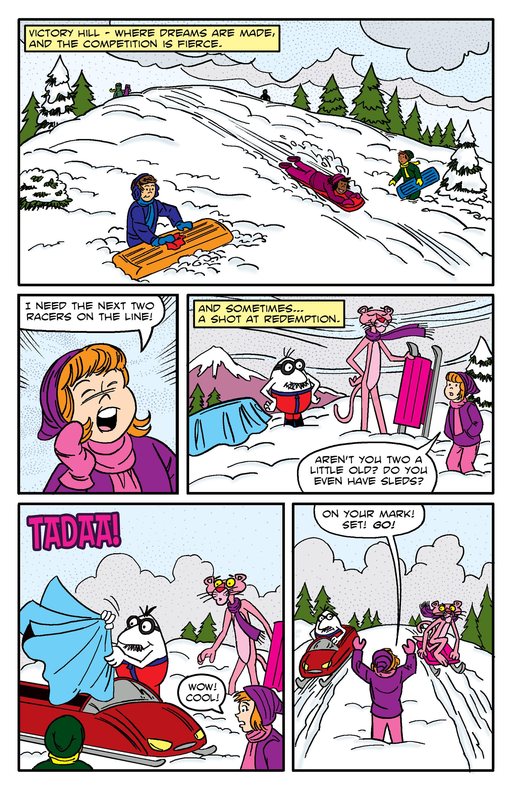 Pink Panther Snow Day (2017): Chapter 1 - Page 7