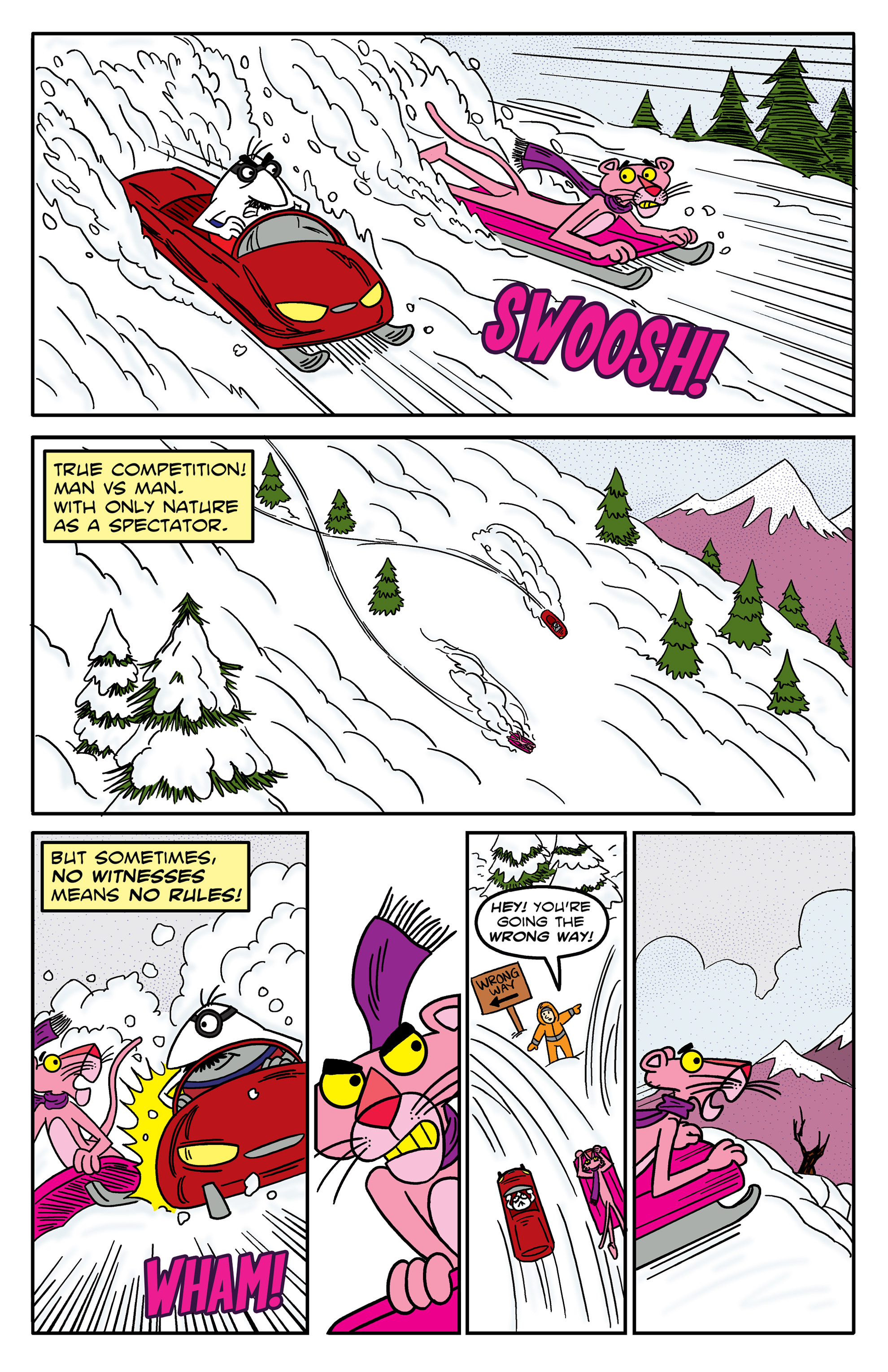 Pink Panther Snow Day (2017): Chapter 1 - Page 8