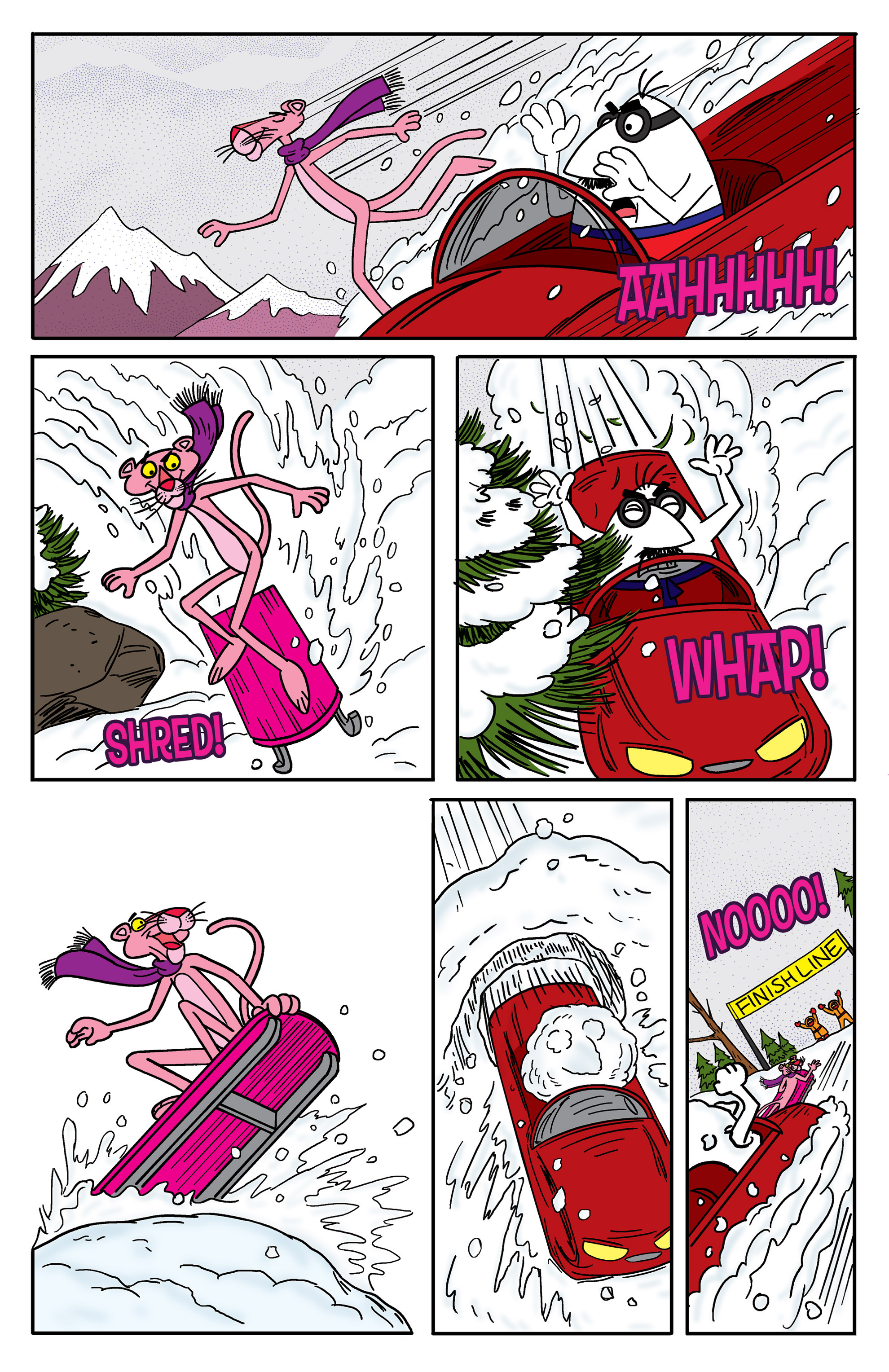 Pink Panther Snow Day (2017): Chapter 1 - Page 9