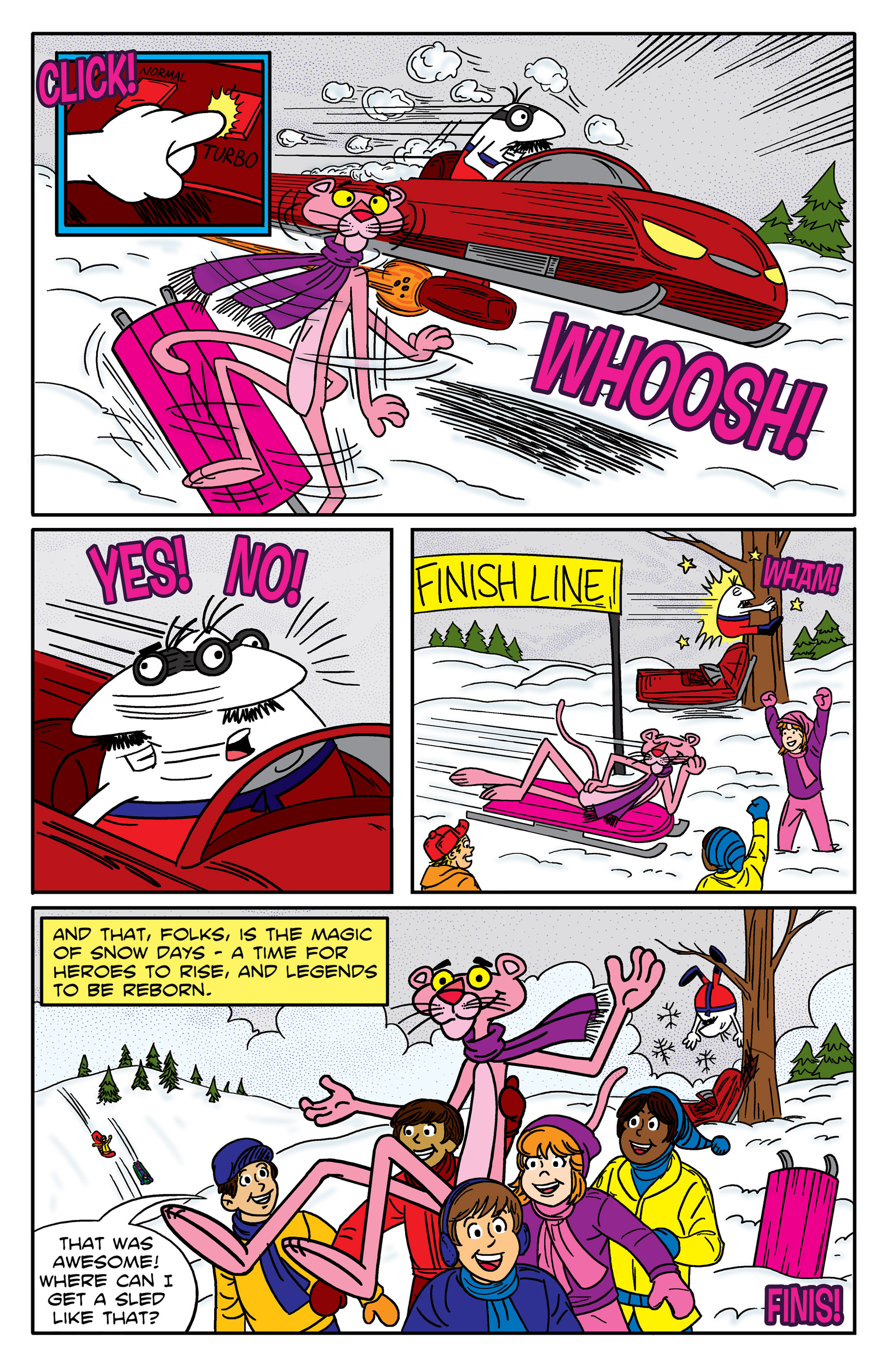 Pink Panther Snow Day (2017): Chapter 1 - Page 10