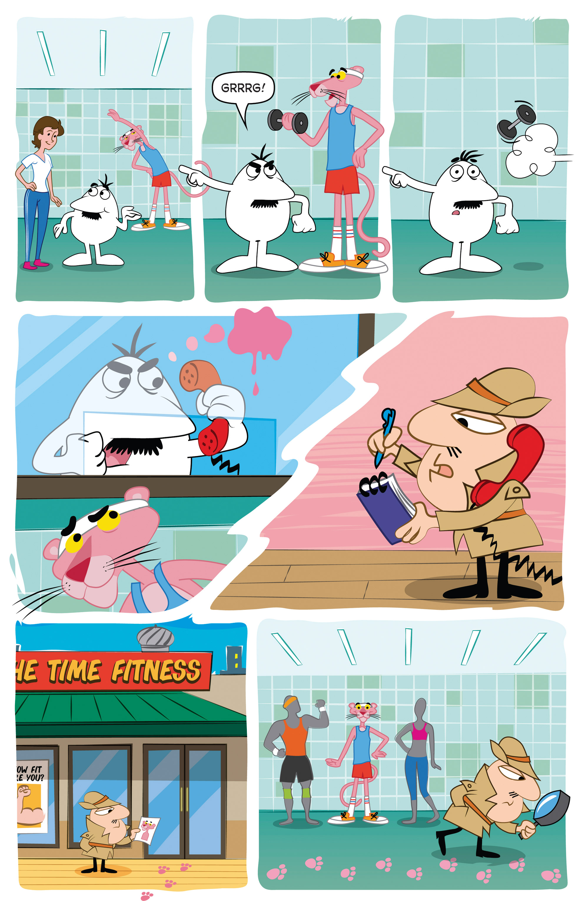 Pink Panther vs The Inspector (2018-): Chapter 1 - Page 6