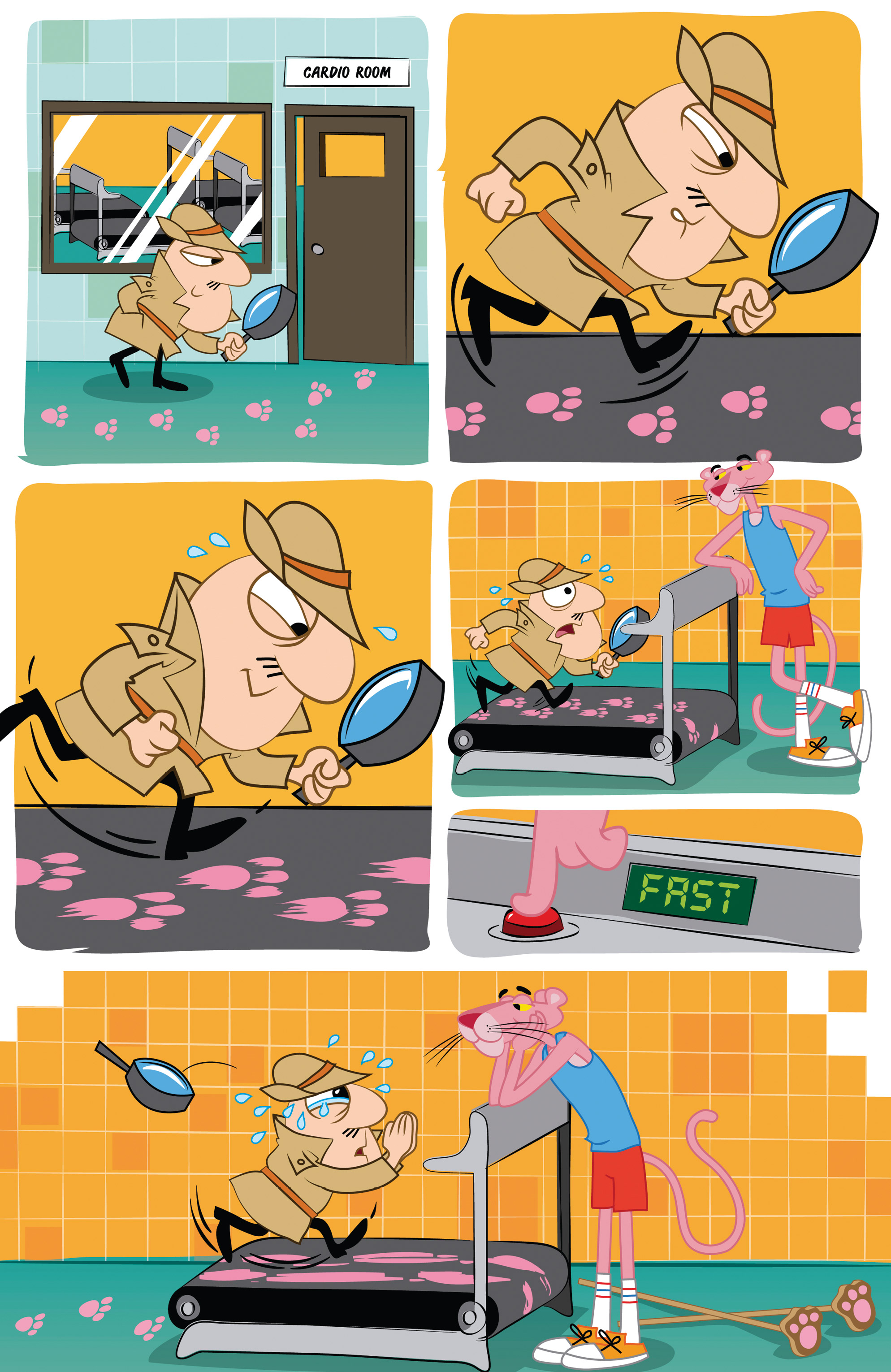 Pink Panther vs The Inspector (2018-): Chapter 1 - Page 8
