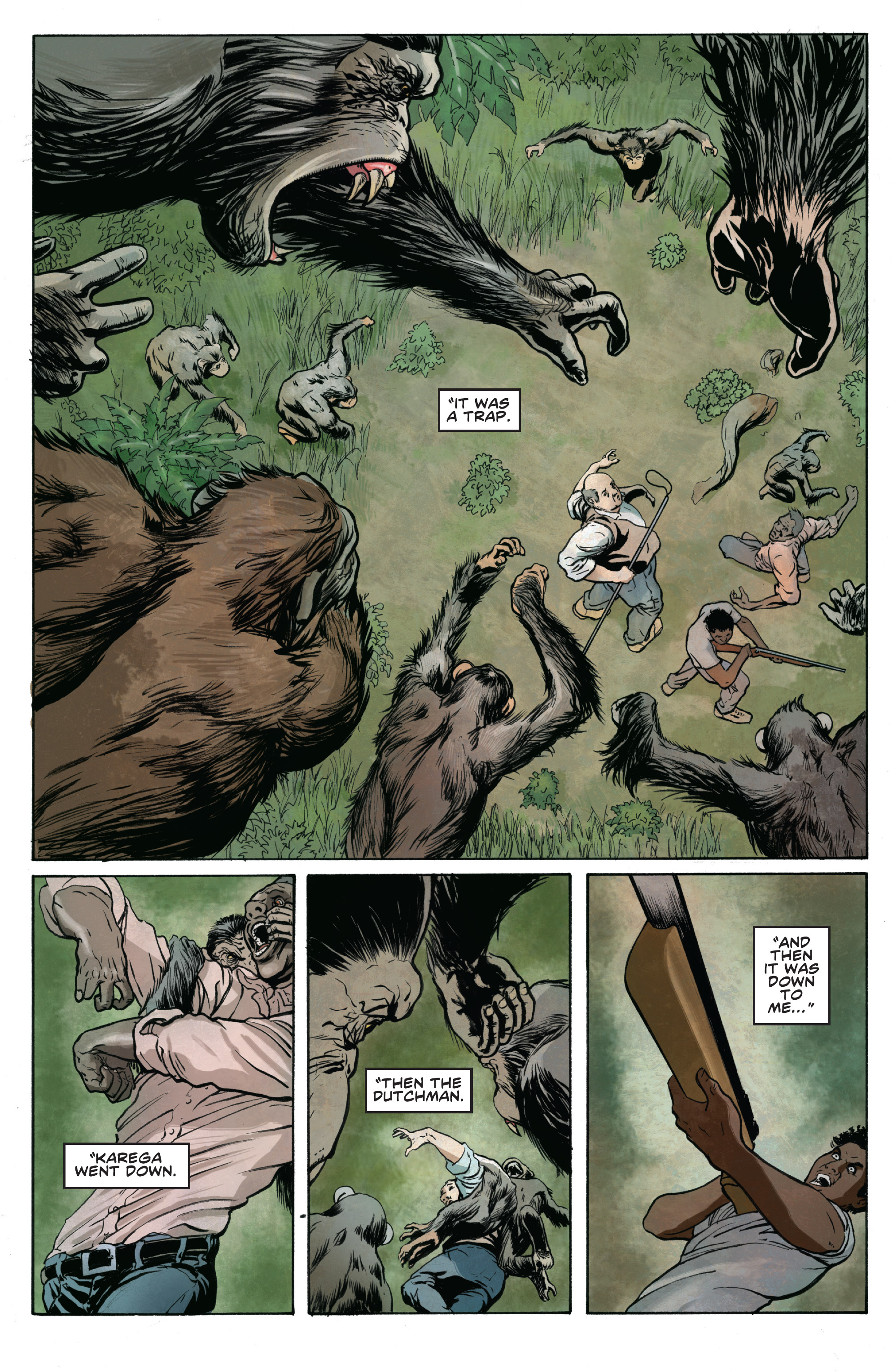 Planet of the Apes: After the Fall Omnibus (2019): Chapter 1 - Page 13