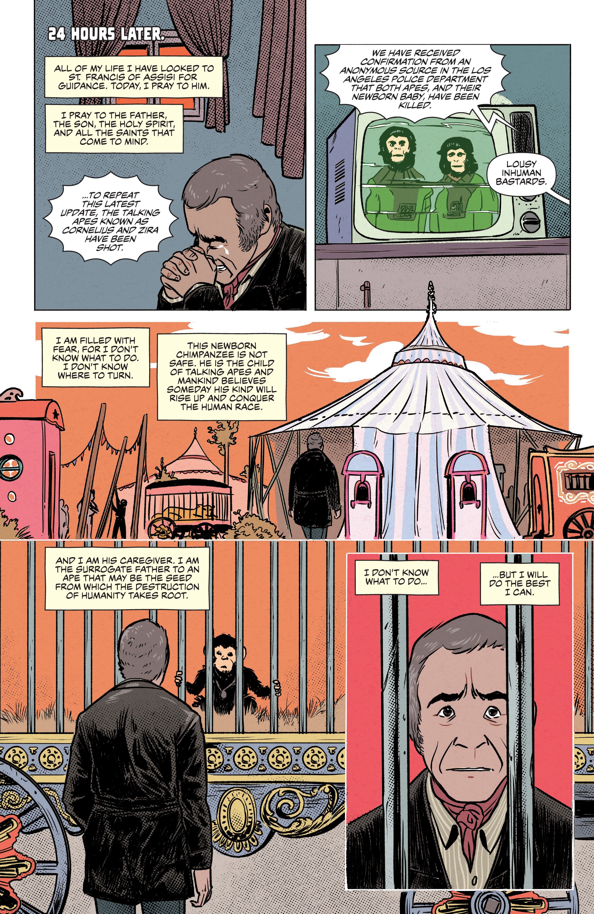 Planet of the Apes: The Time of Man (2018): Chapter 1 - Page 4