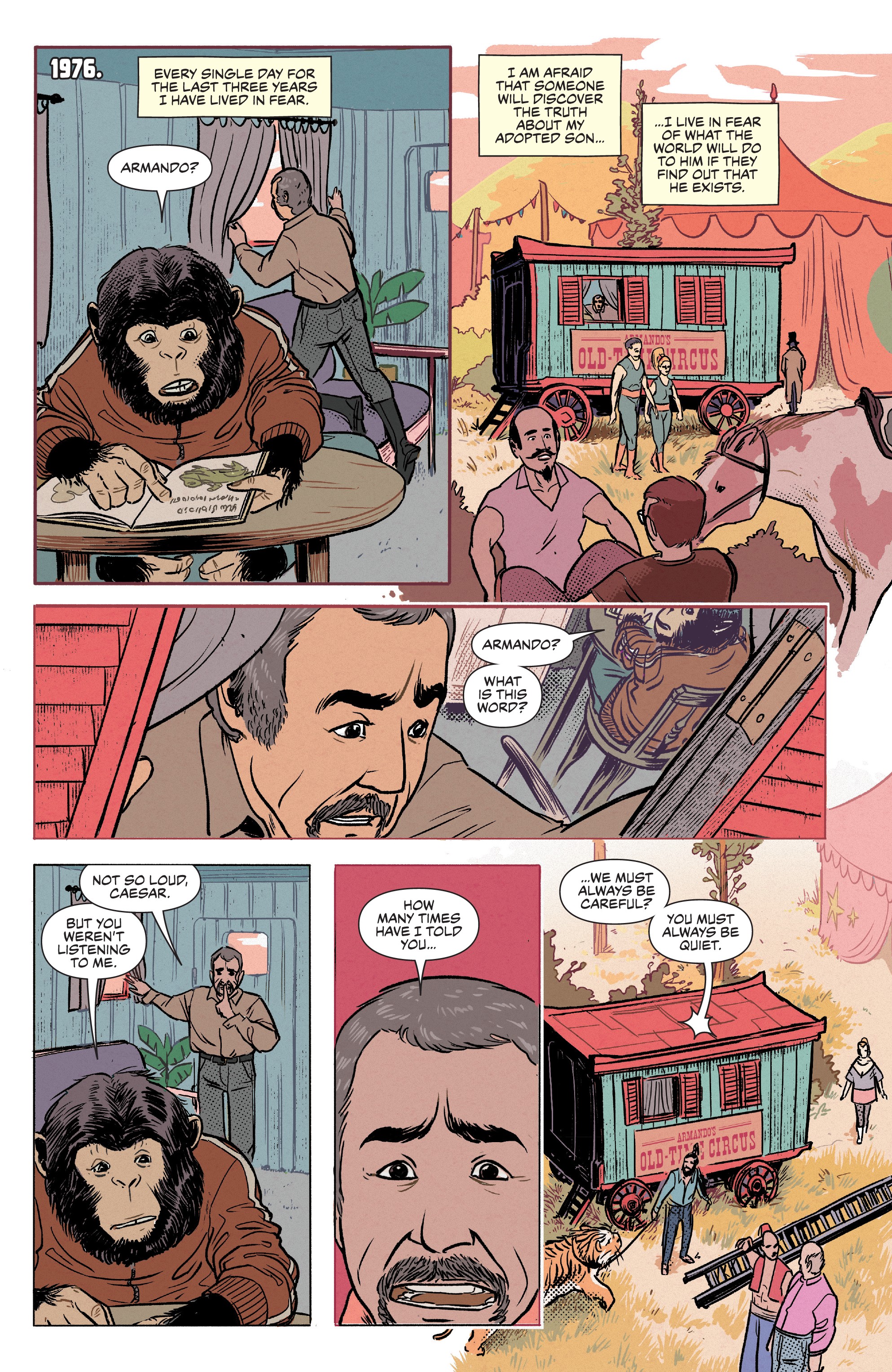 Planet of the Apes: The Time of Man (2018): Chapter 1 - Page 5