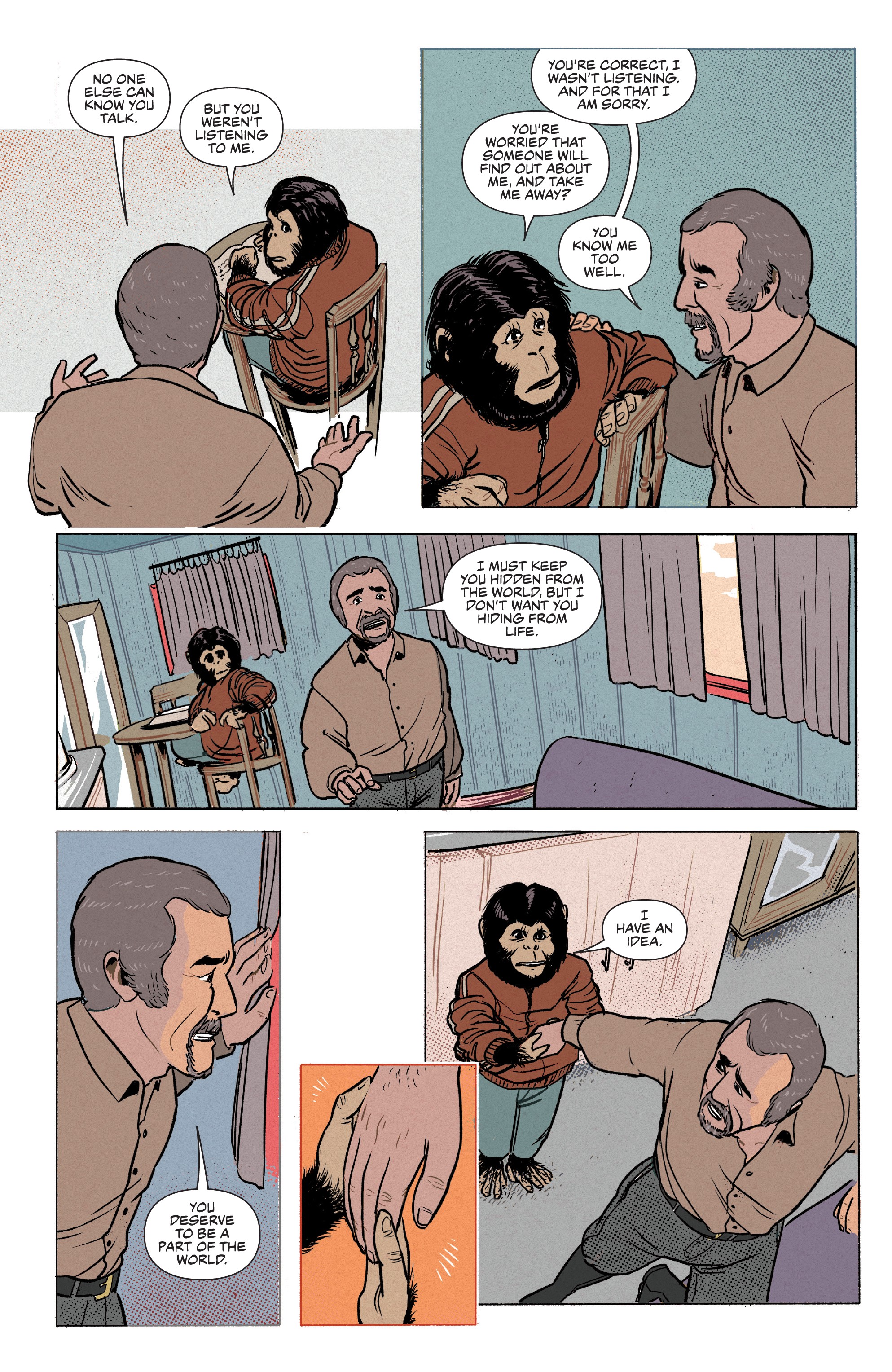 Planet of the Apes: The Time of Man (2018): Chapter 1 - Page 6