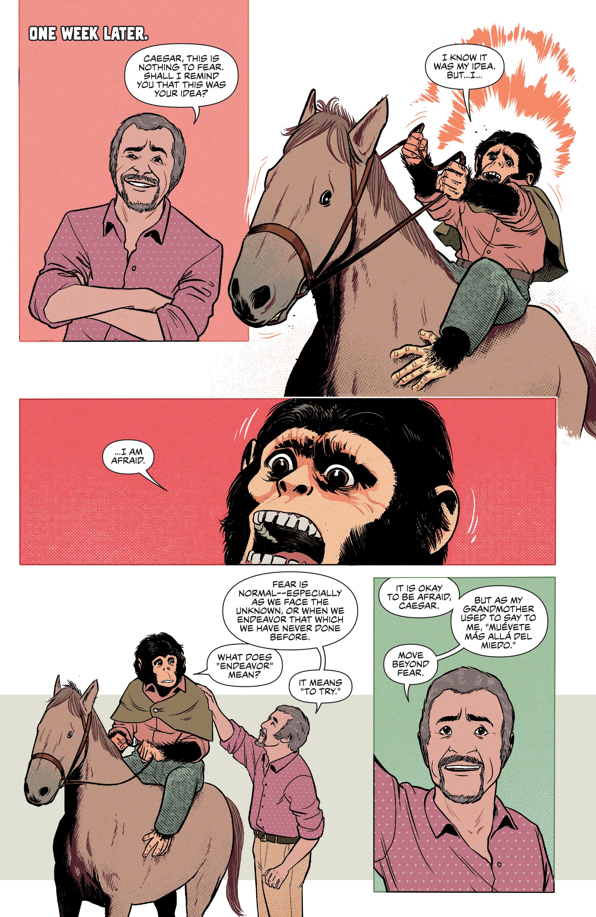 Planet of the Apes: The Time of Man (2018): Chapter 1 - Page 7