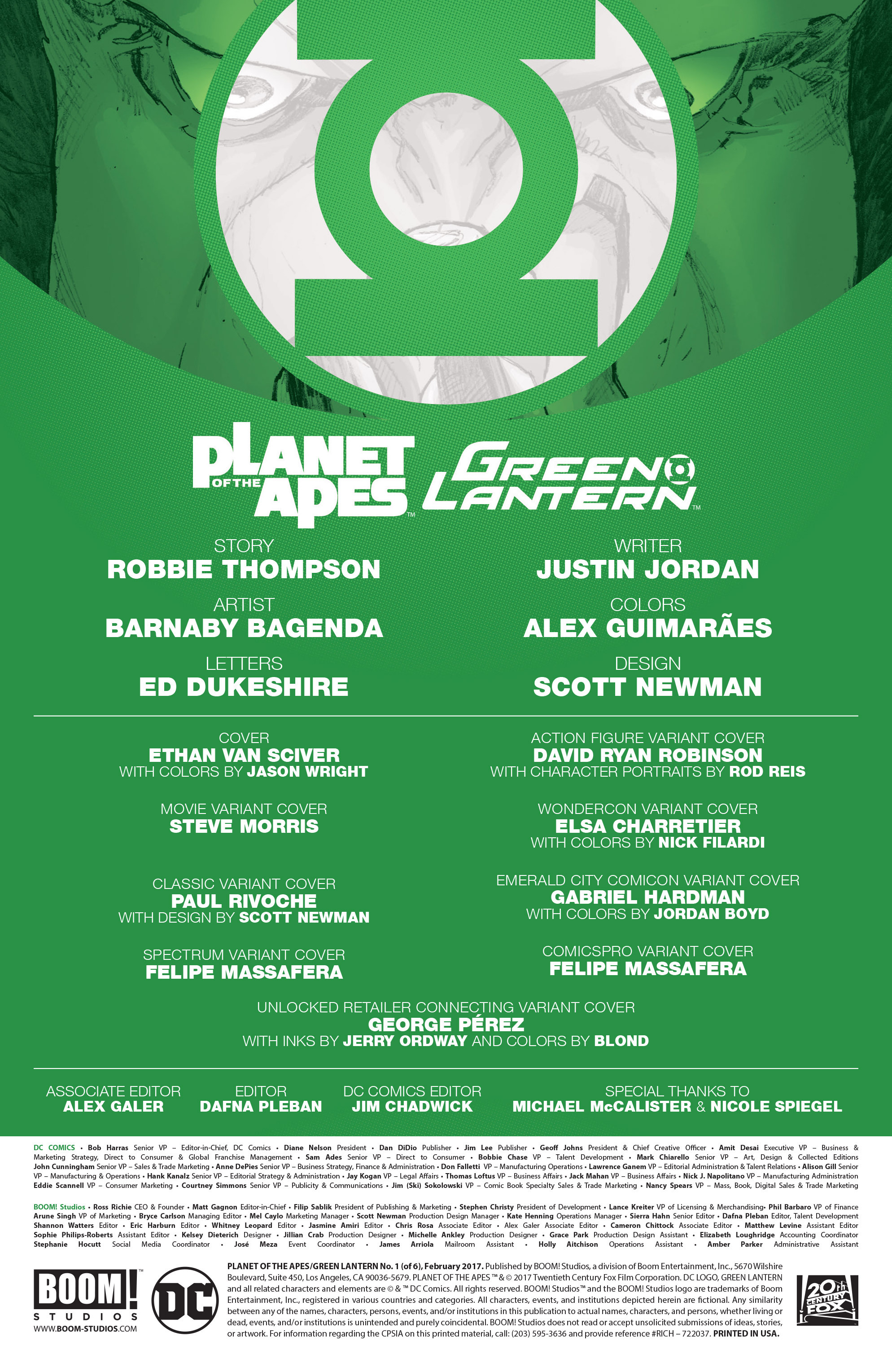 Planet of the Apes/Green Lantern (2017): Chapter 1 - Page 2