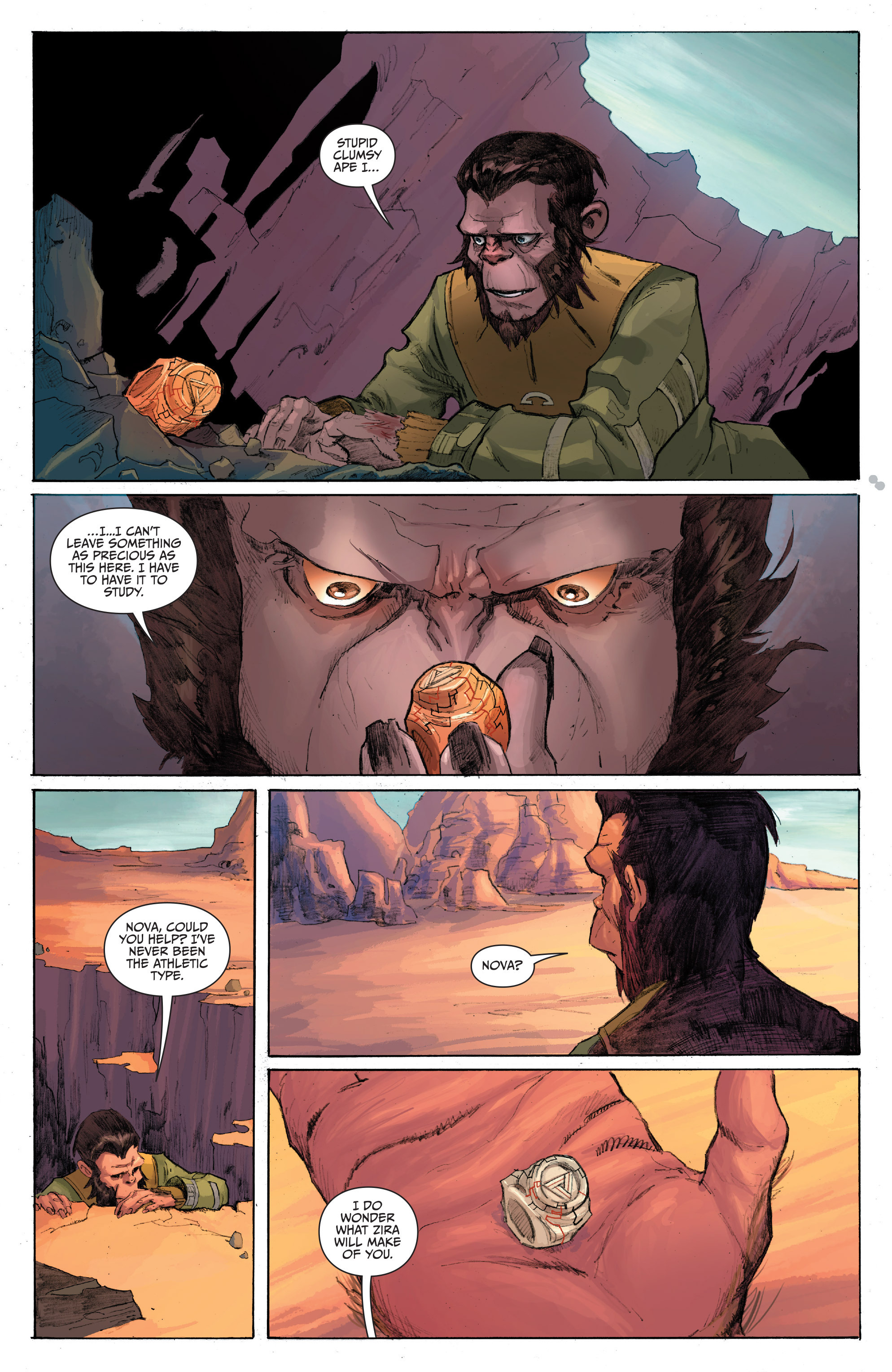 Planet of the Apes/Green Lantern (2017): Chapter 1 - Page 7
