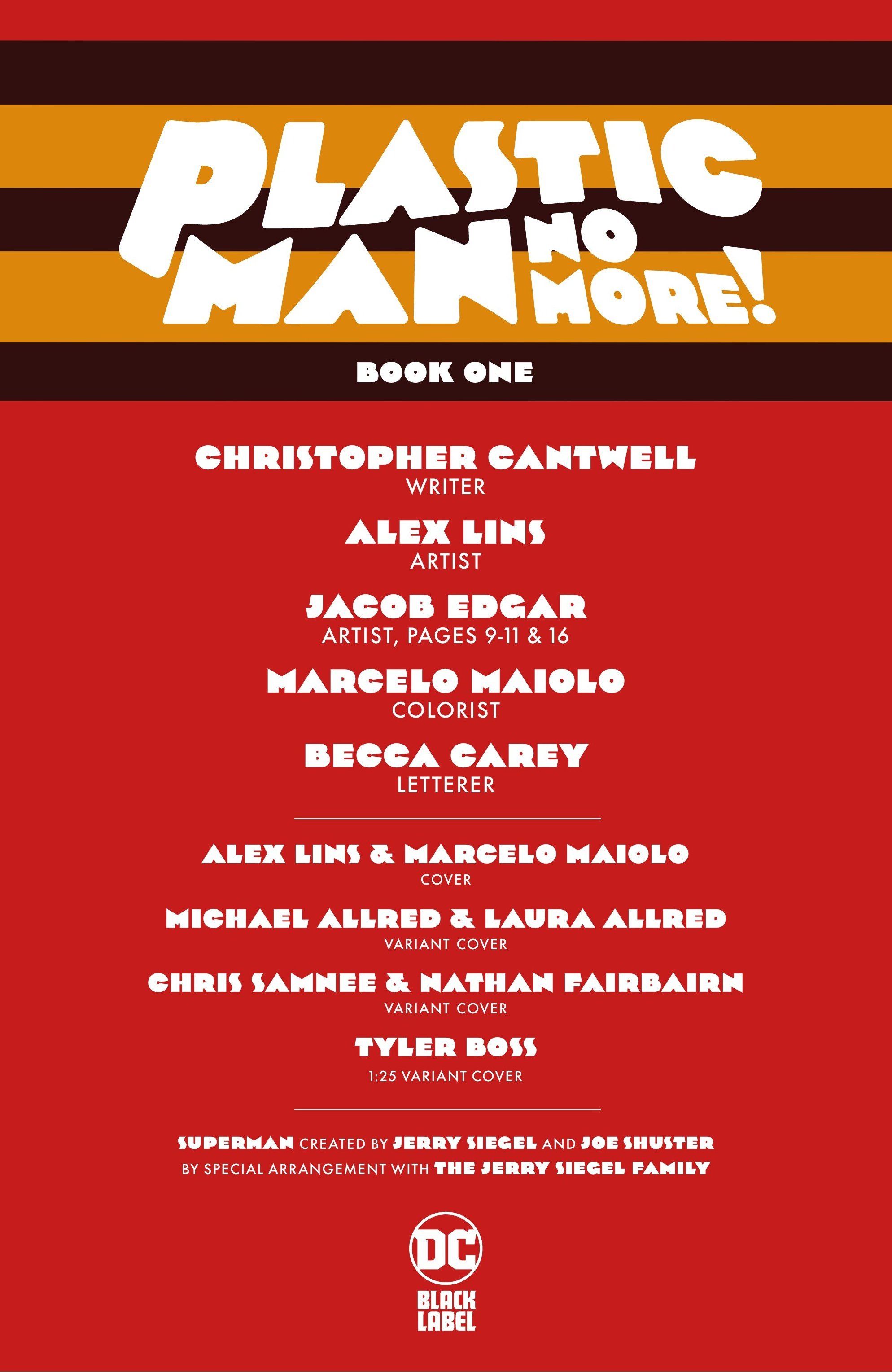 Plastic Man No More! (2024-): Chapter 1 - Page 2