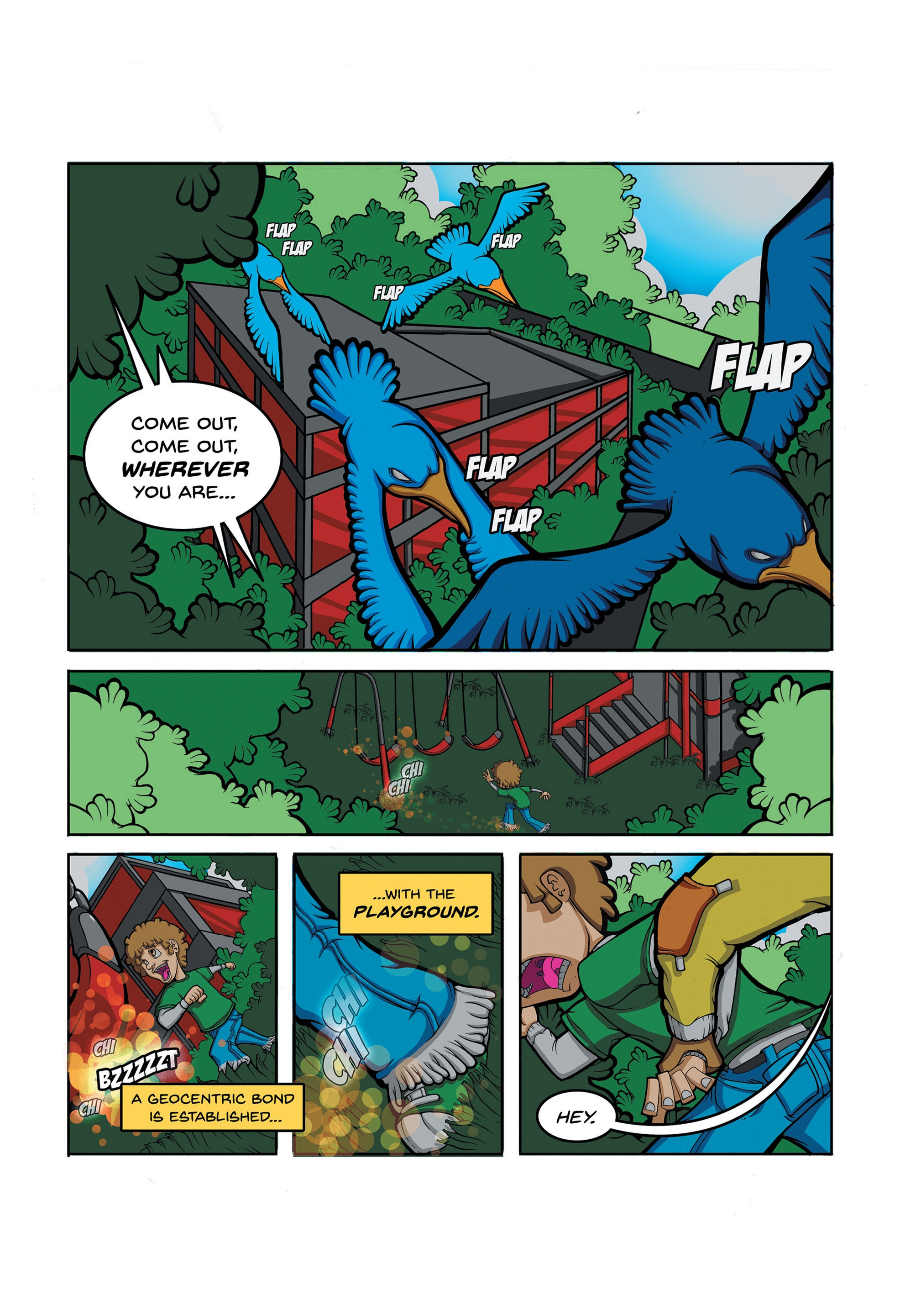 Playground: Attack of the Gurgle Bots!!! (2018): Chapter 1 - Page 15