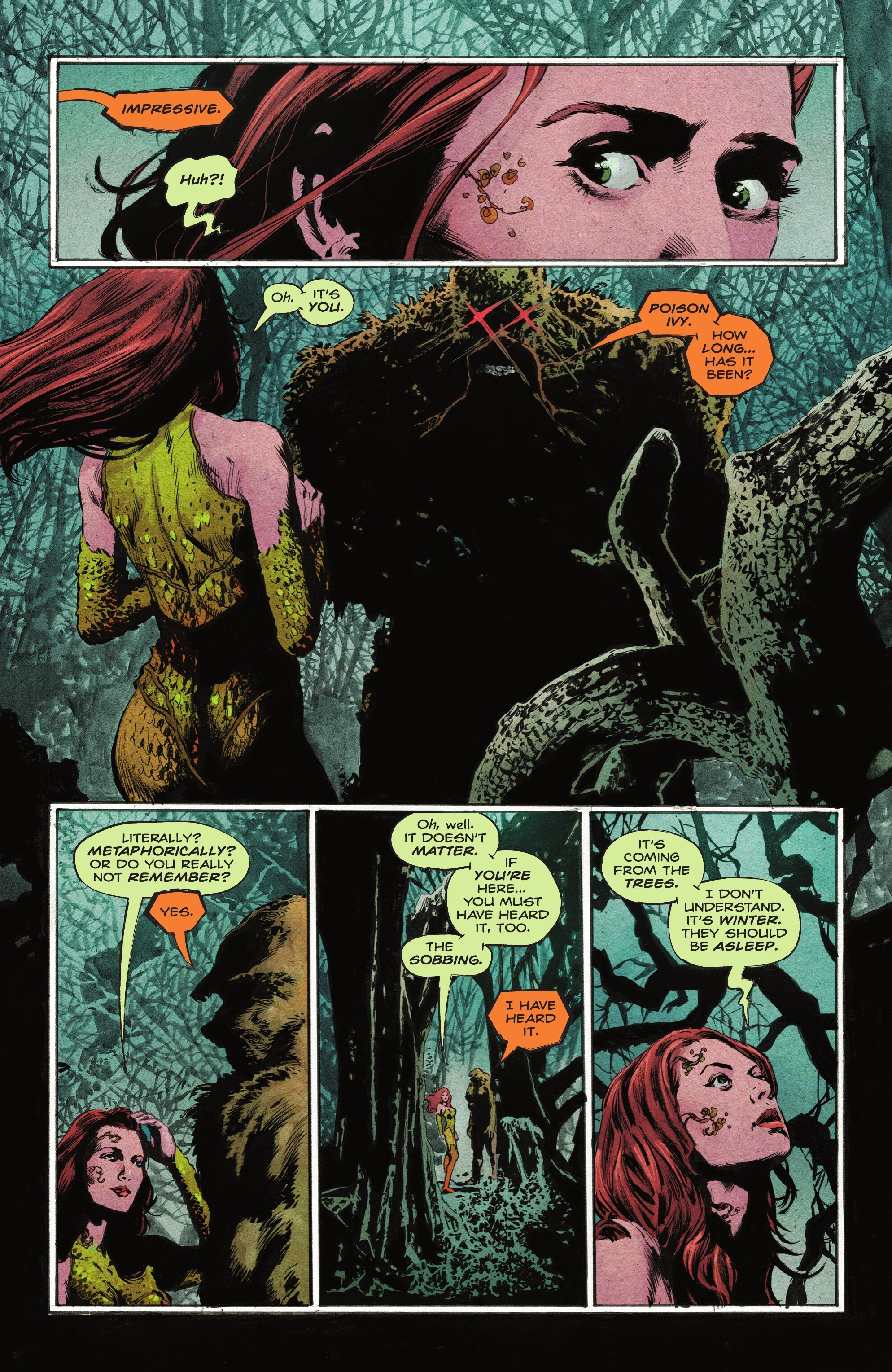 Poison Ivy / Swamp Thing: Feral Trees (2024-): Chapter 1 - Page 11
