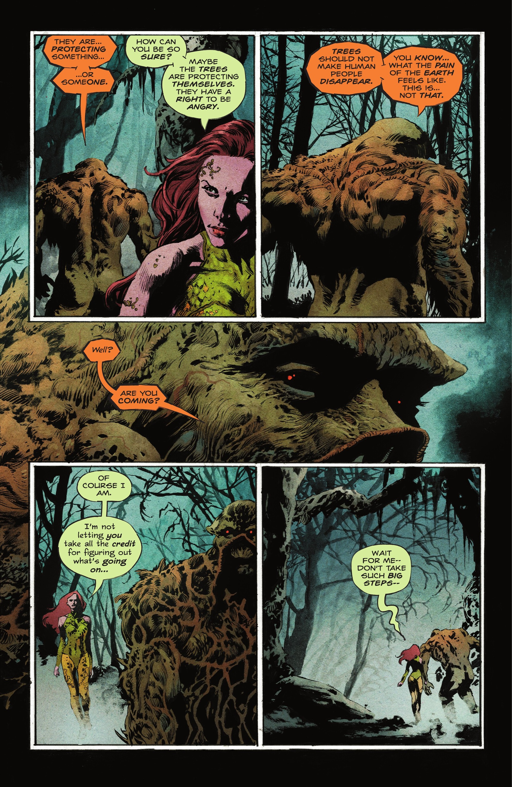 Poison Ivy / Swamp Thing: Feral Trees (2024-): Chapter 1 - Page 12