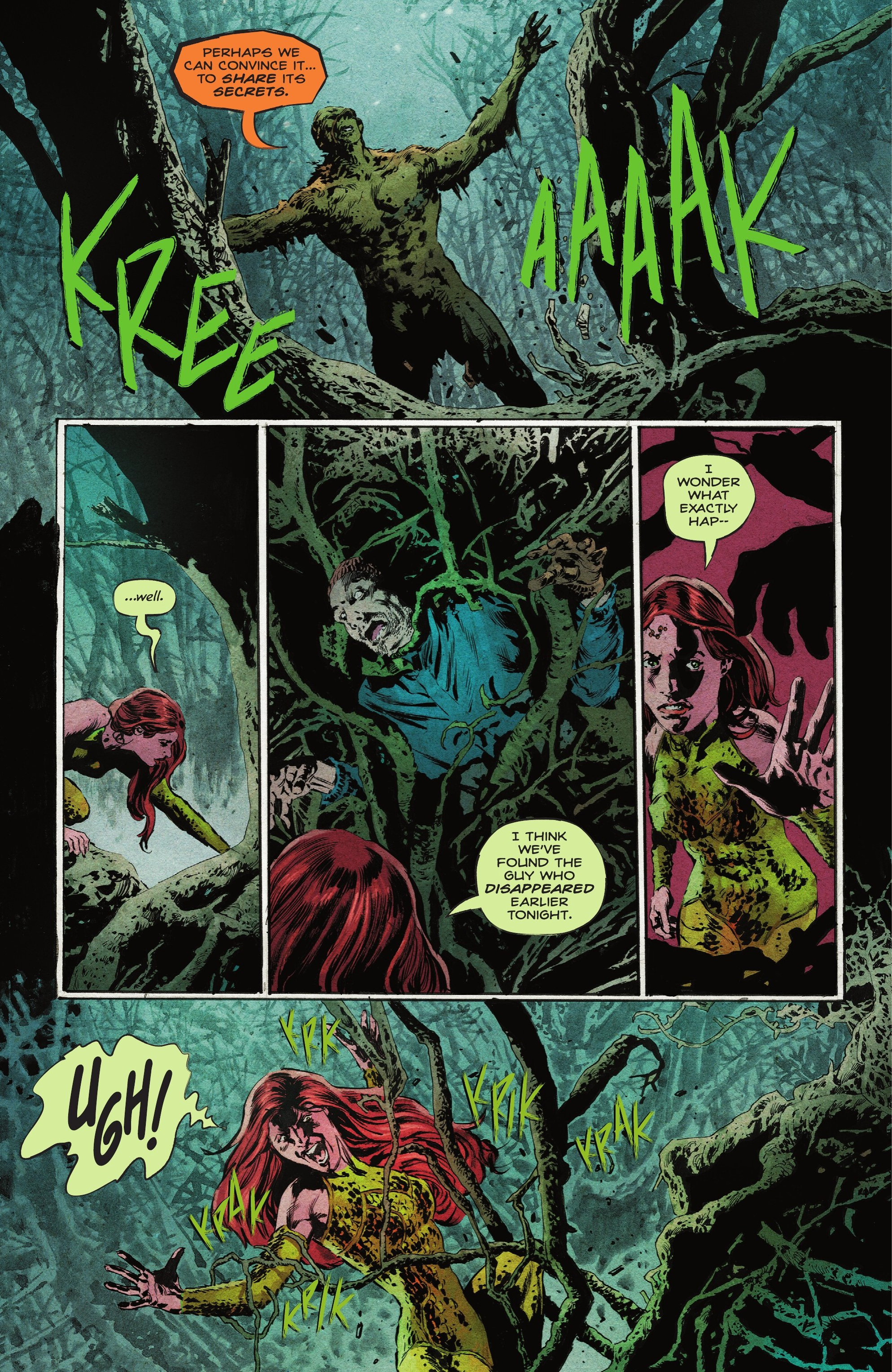 Poison Ivy / Swamp Thing: Feral Trees (2024-): Chapter 1 - Page 14