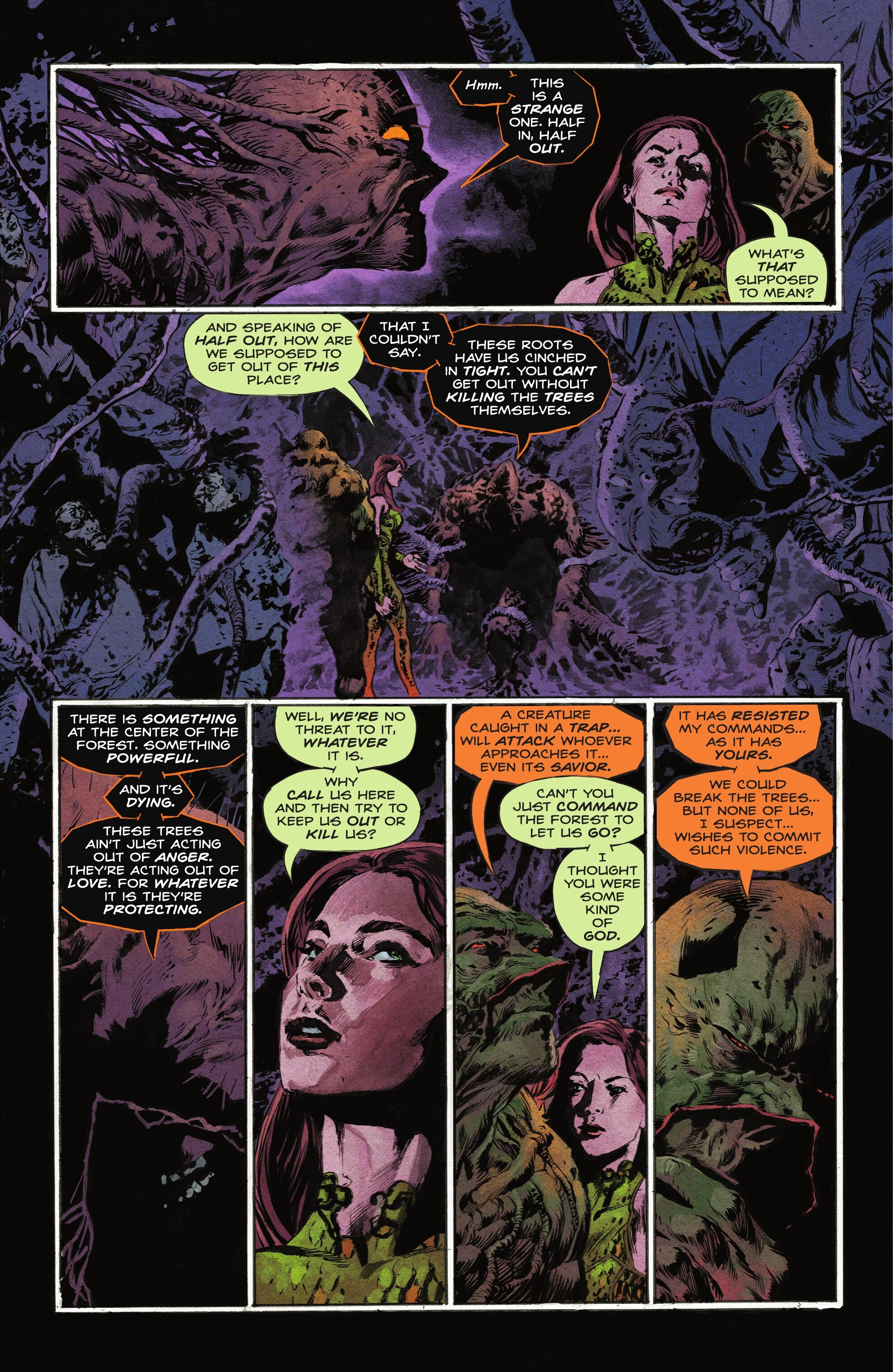 Poison Ivy / Swamp Thing: Feral Trees (2024-): Chapter 1 - Page 18