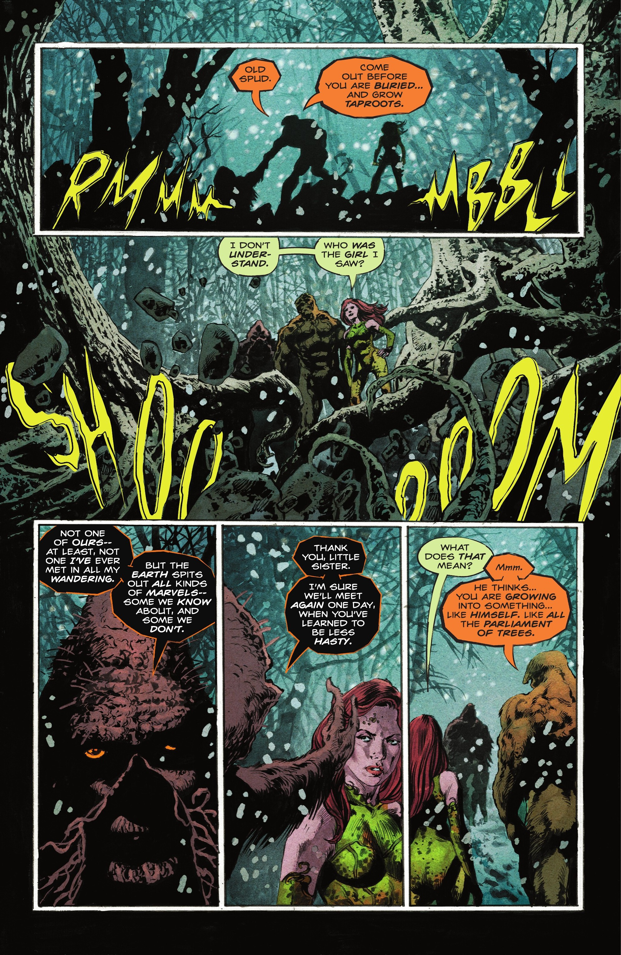 Poison Ivy / Swamp Thing: Feral Trees (2024-): Chapter 1 - Page 21