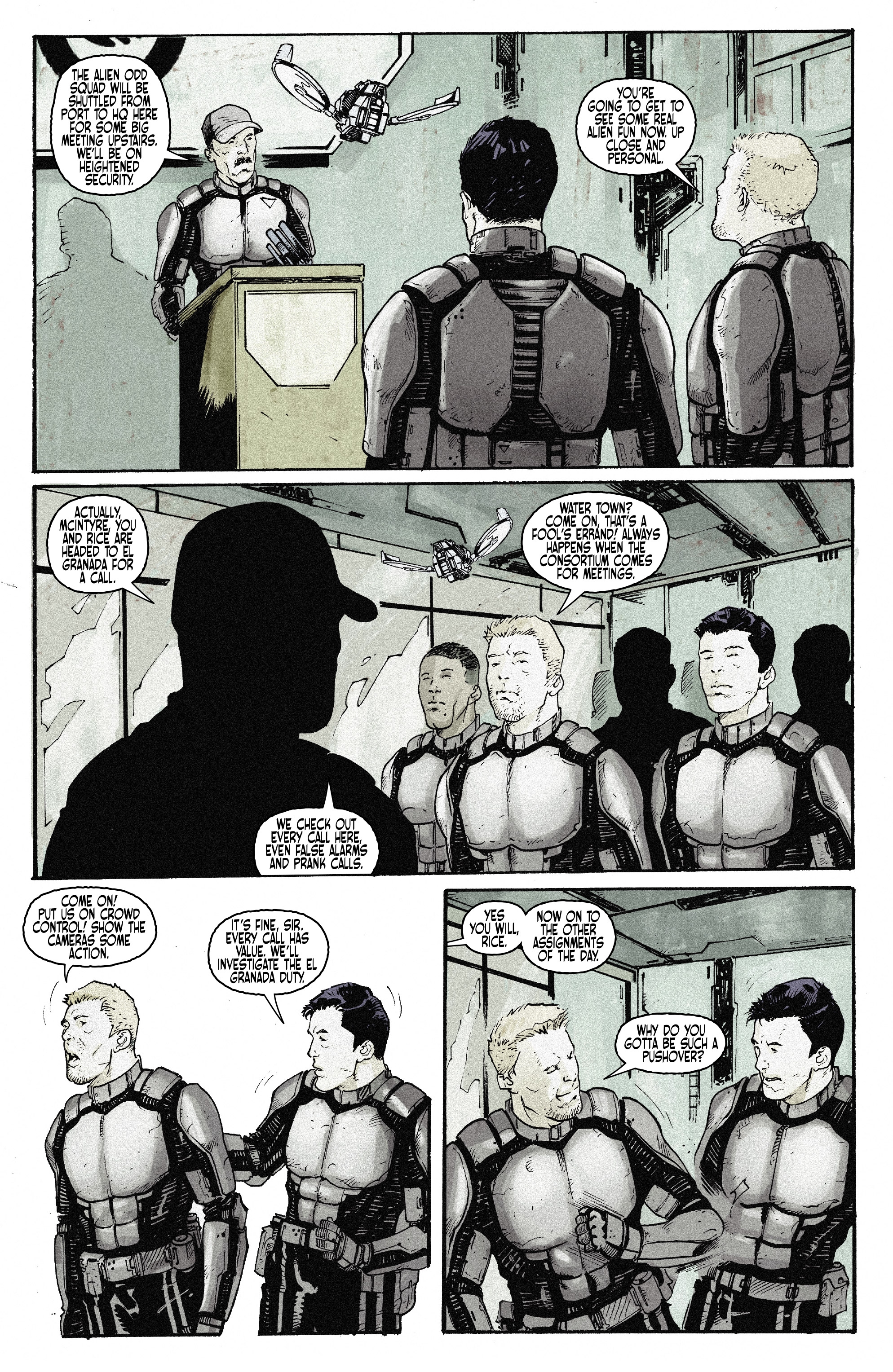 Port Of Earth (2017): Chapter 1 - Page 15