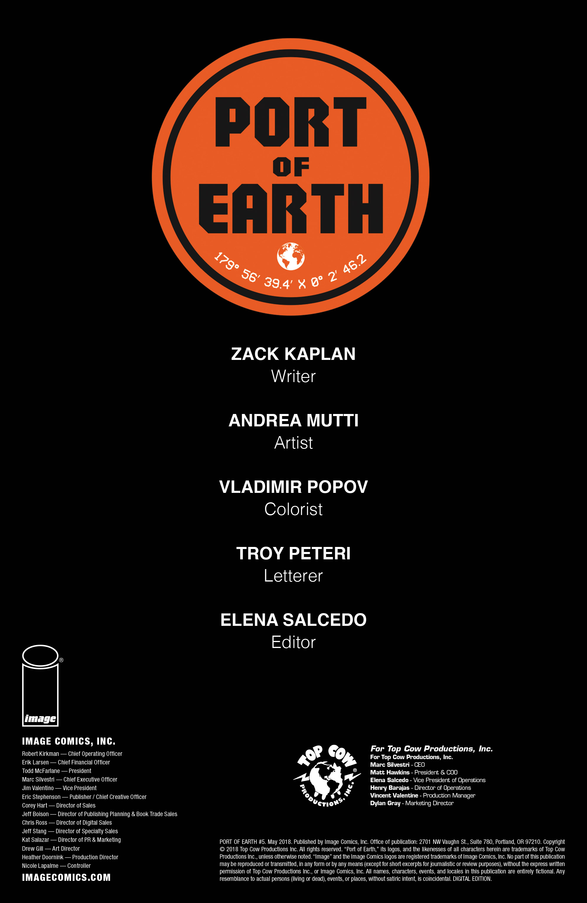 Port Of Earth (2017): Chapter 5 - Page 2