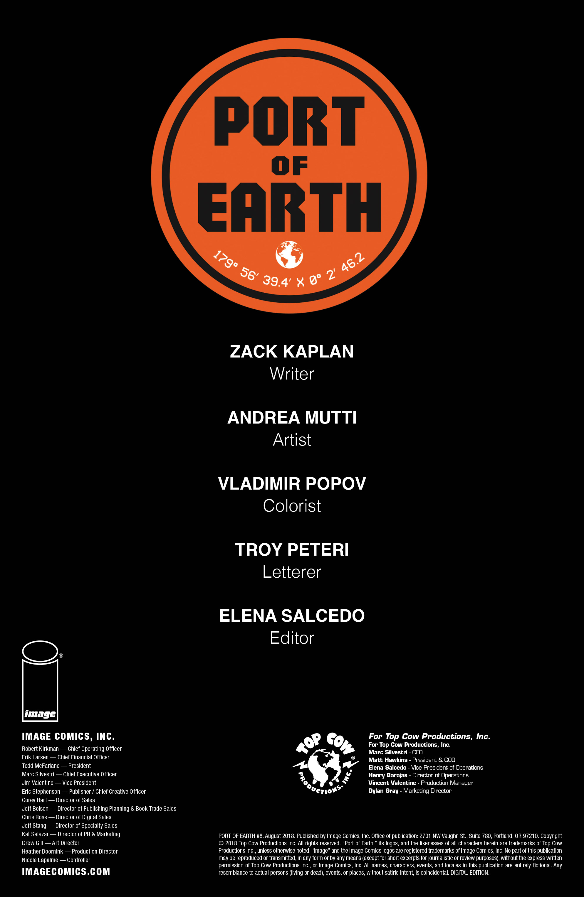 Port Of Earth (2017): Chapter 8 - Page 2