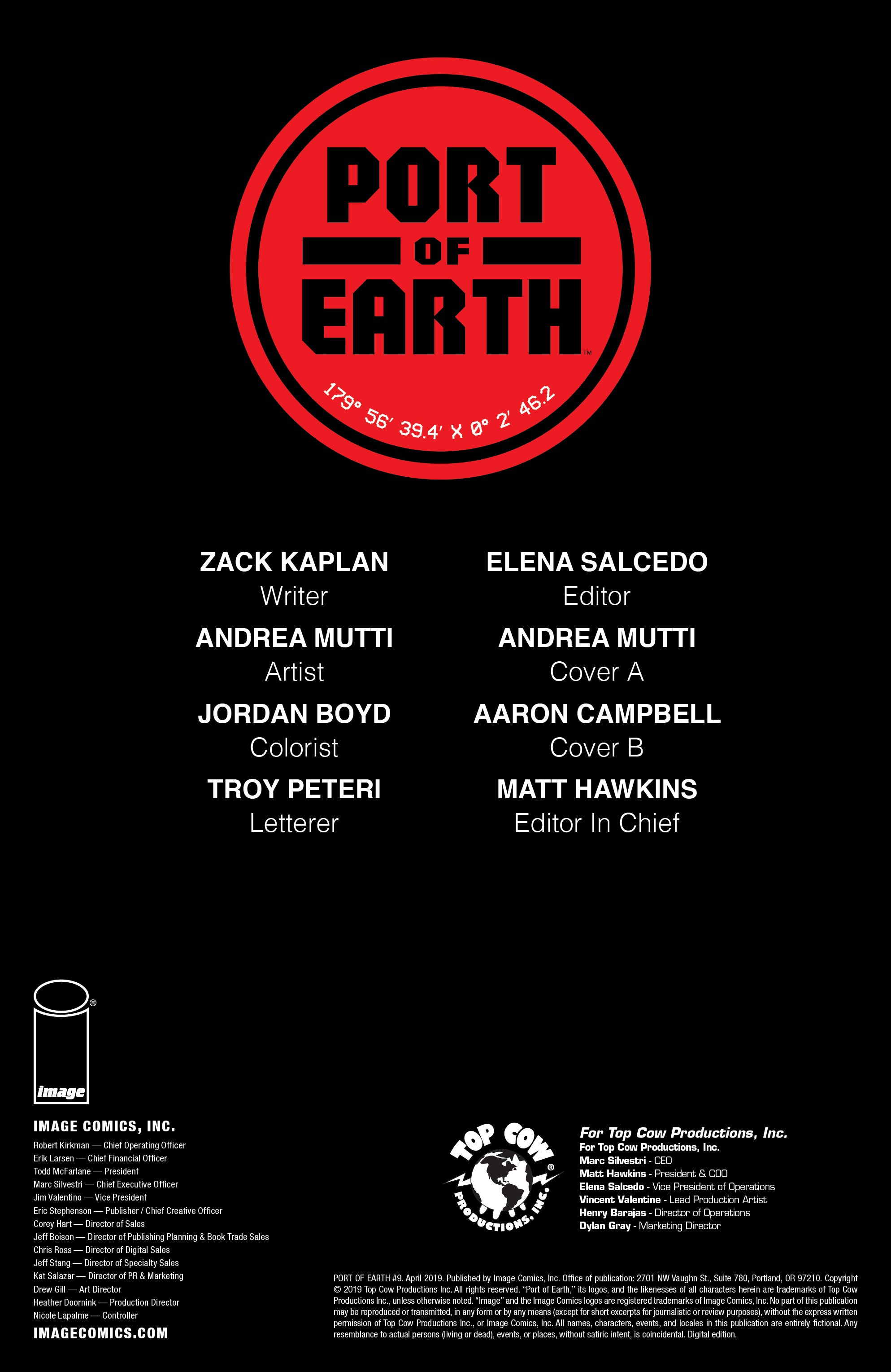 Port Of Earth (2017): Chapter 9 - Page 2