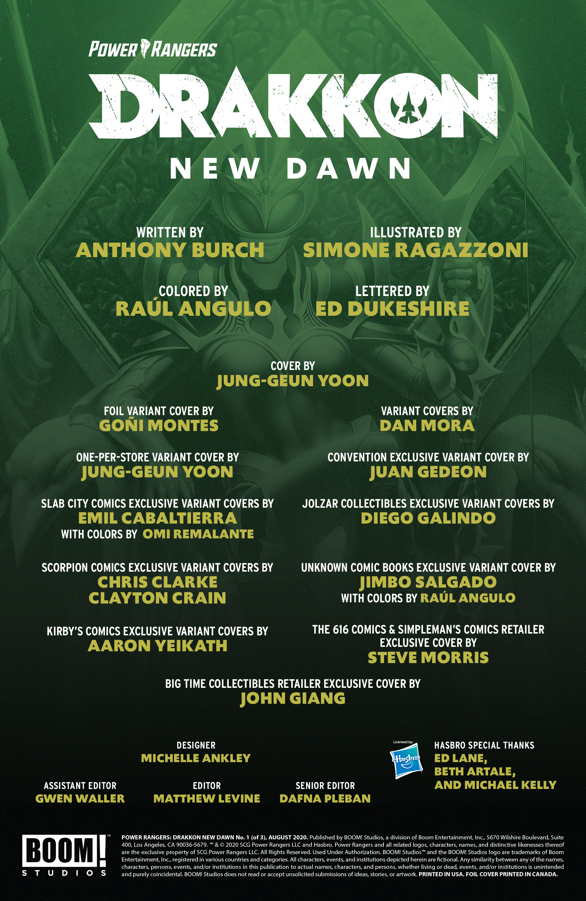 Power Rangers: Drakkon New Dawn (2020-): Chapter 1 - Page 2