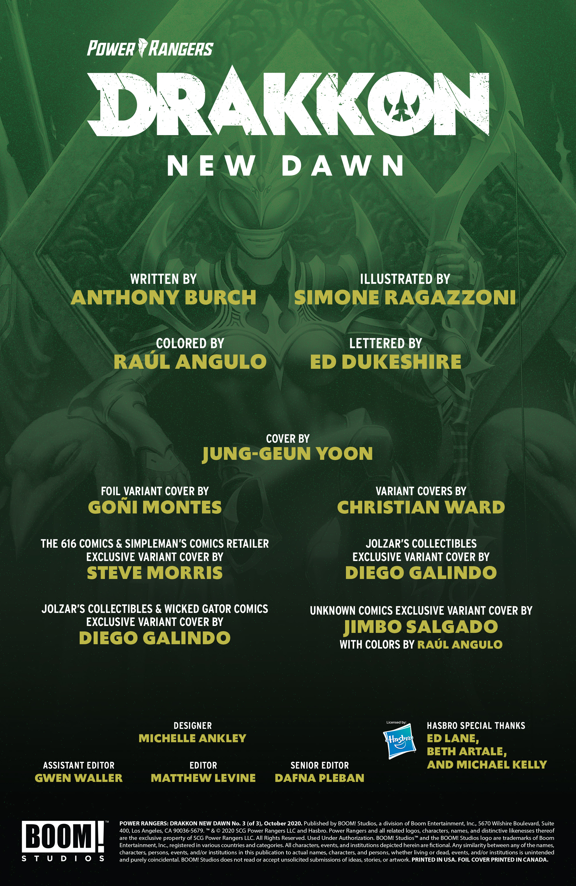 Power Rangers: Drakkon New Dawn (2020-): Chapter 3 - Page 2