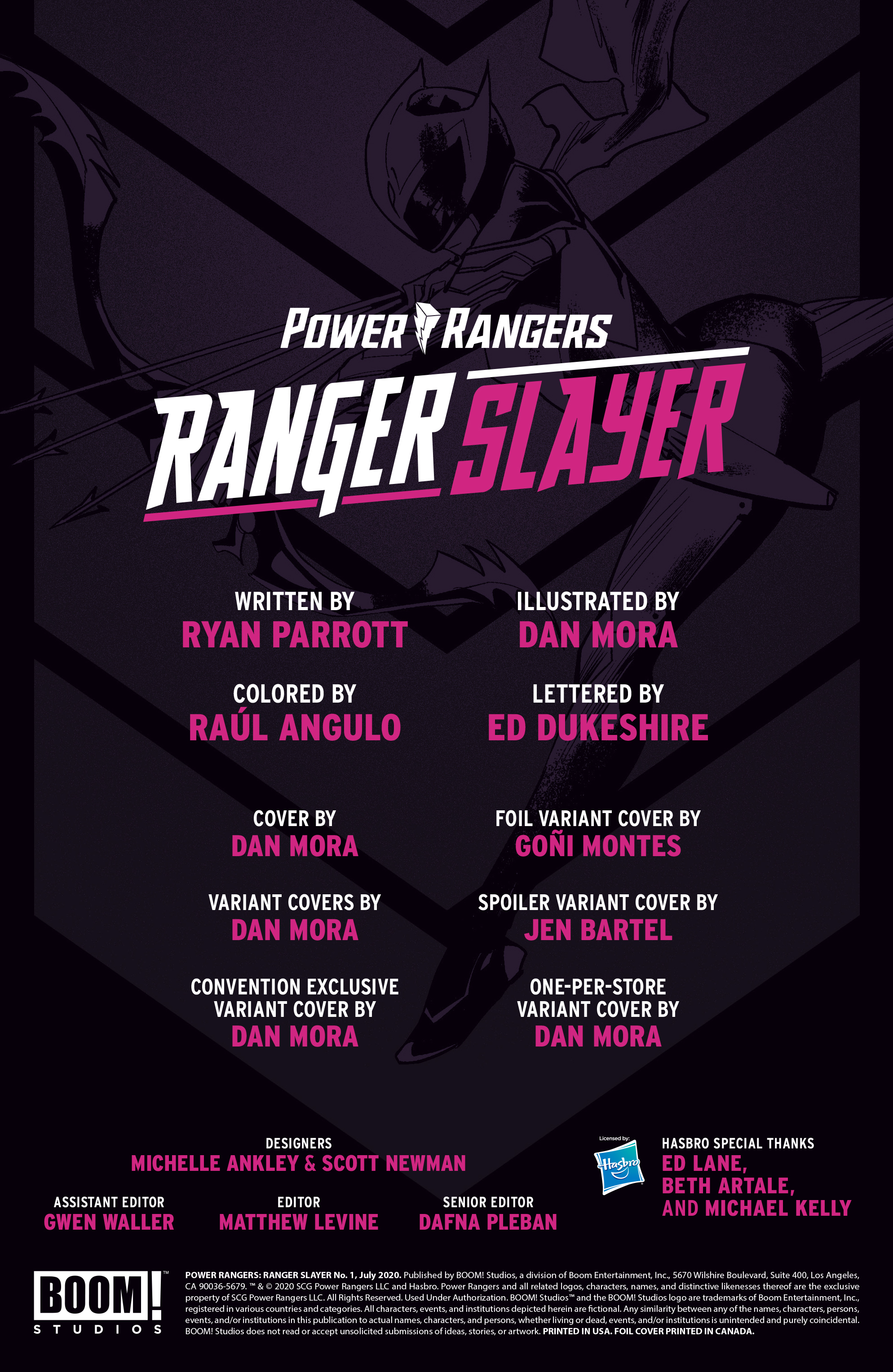 Power Rangers: Ranger Slayer (2020-): Chapter 1 - Page 2
