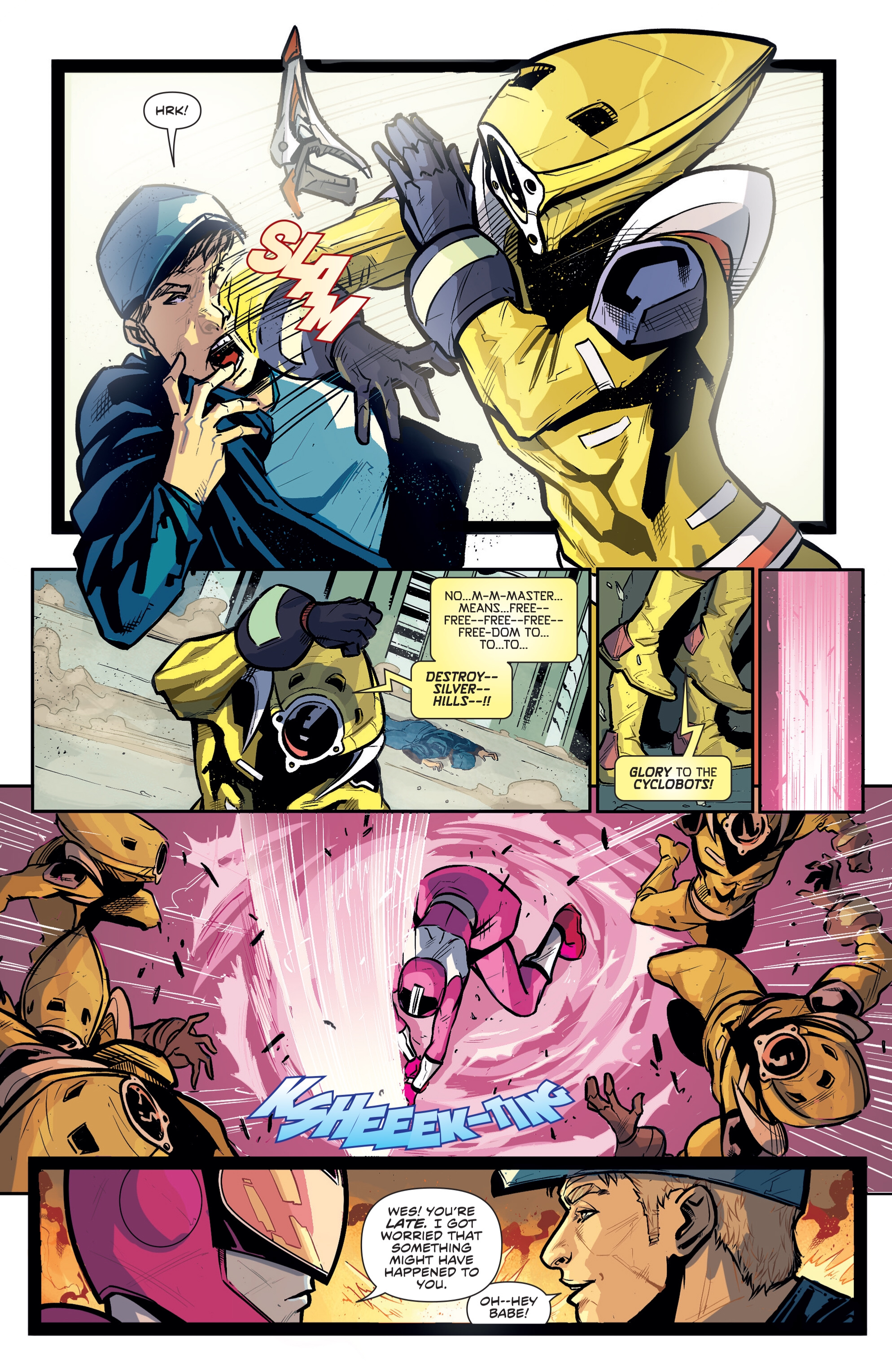 Power Rangers: Sins of the Future (2020): Chapter 1 - Page 8
