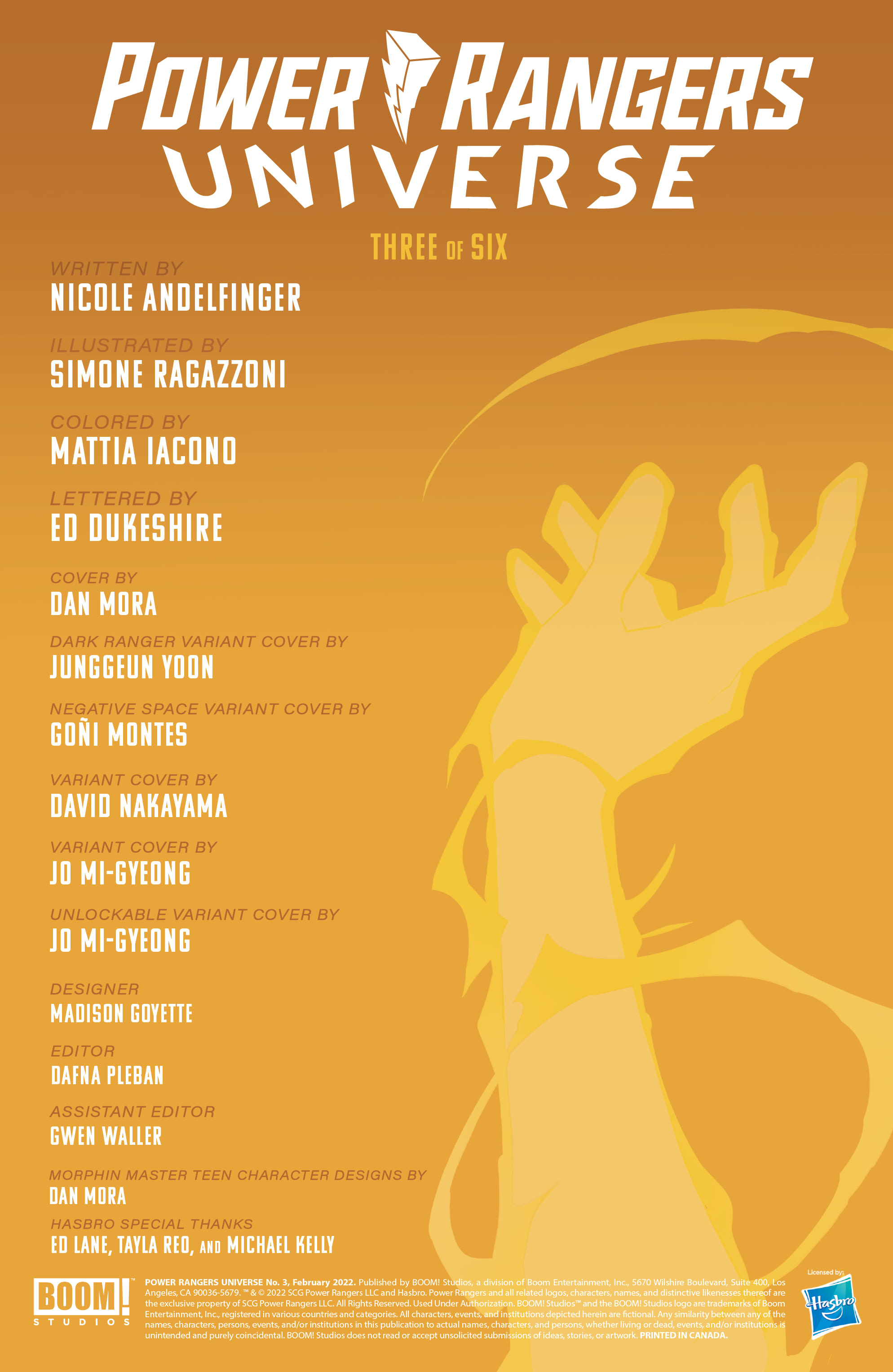 Power Rangers Universe (2021-): Chapter 3 - Page 2