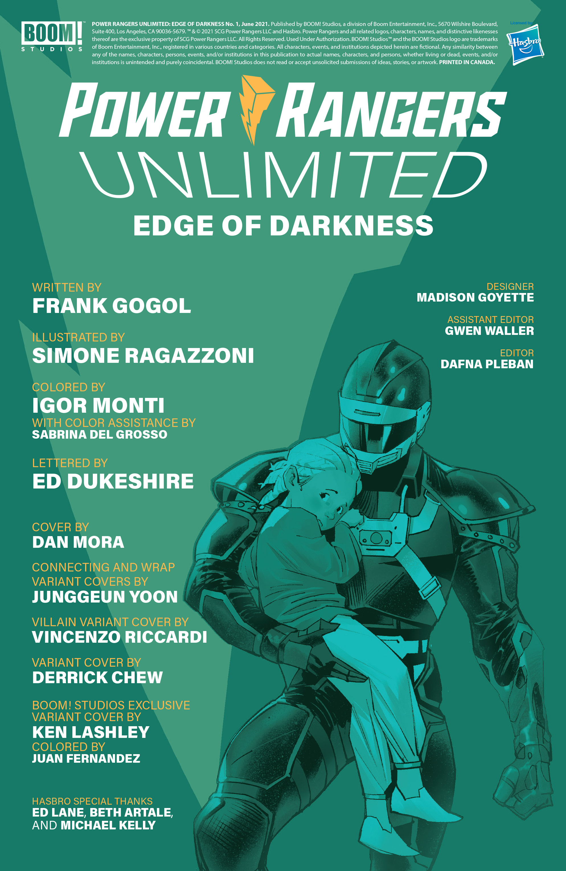 Power Rangers Unlimited: Edge of Darkness (2021-): Chapter 1 - Page 2
