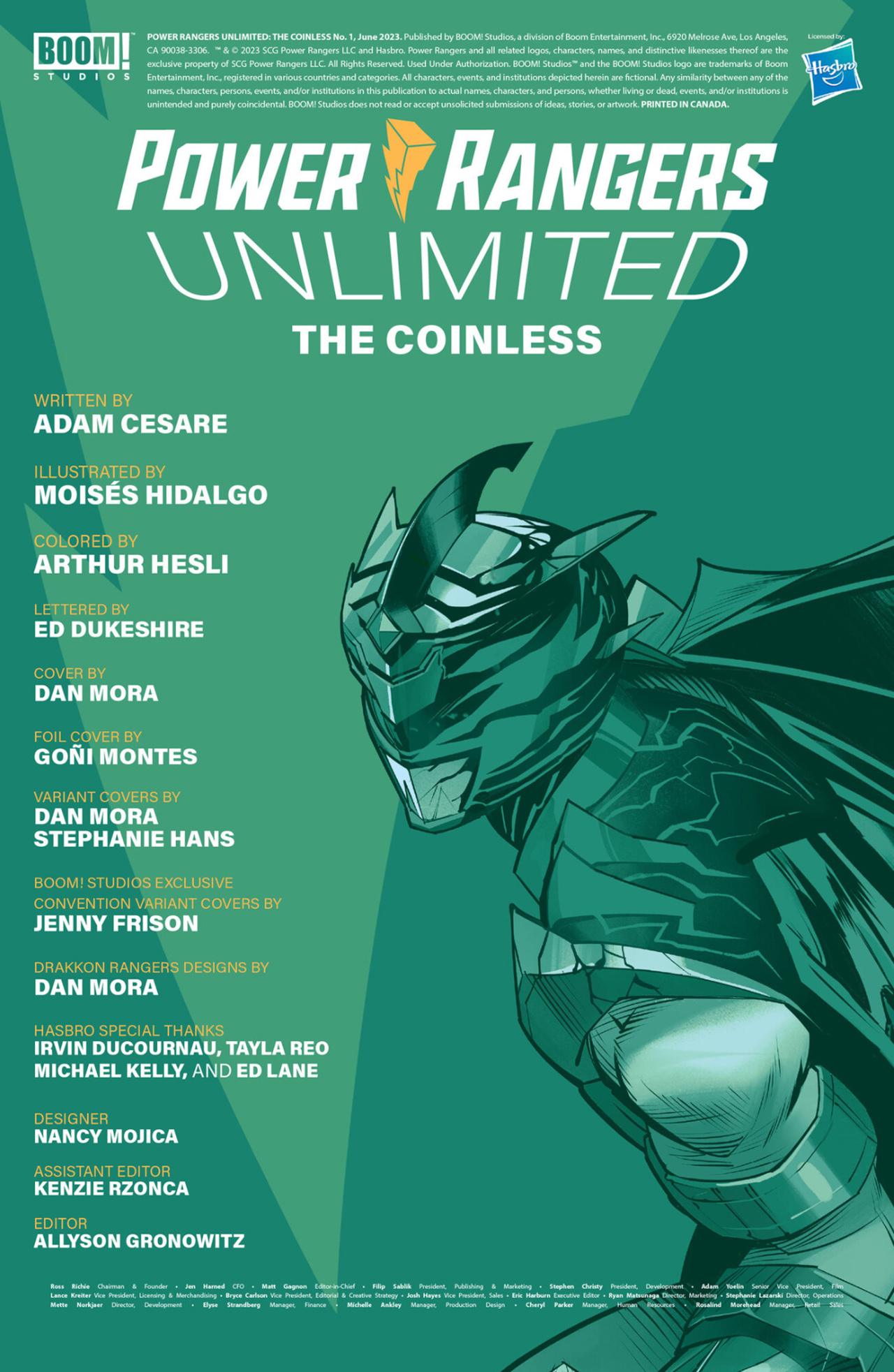 Power Rangers Unlimited: The Coinless (2023-): Chapter 1 - Page 2