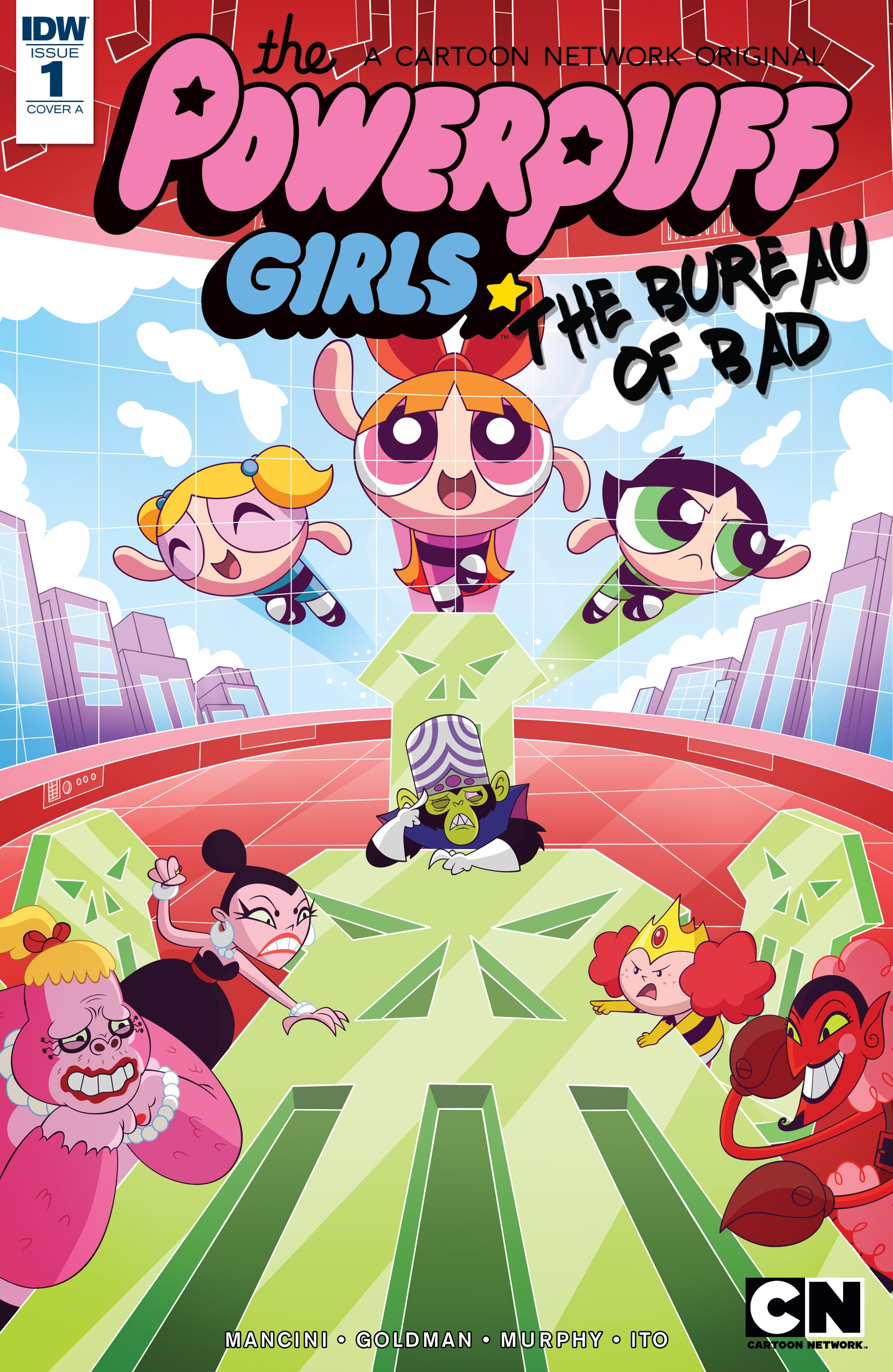 Powerpuff Girls: The Bureau of Bad (2017): Chapter 1 - Page 1