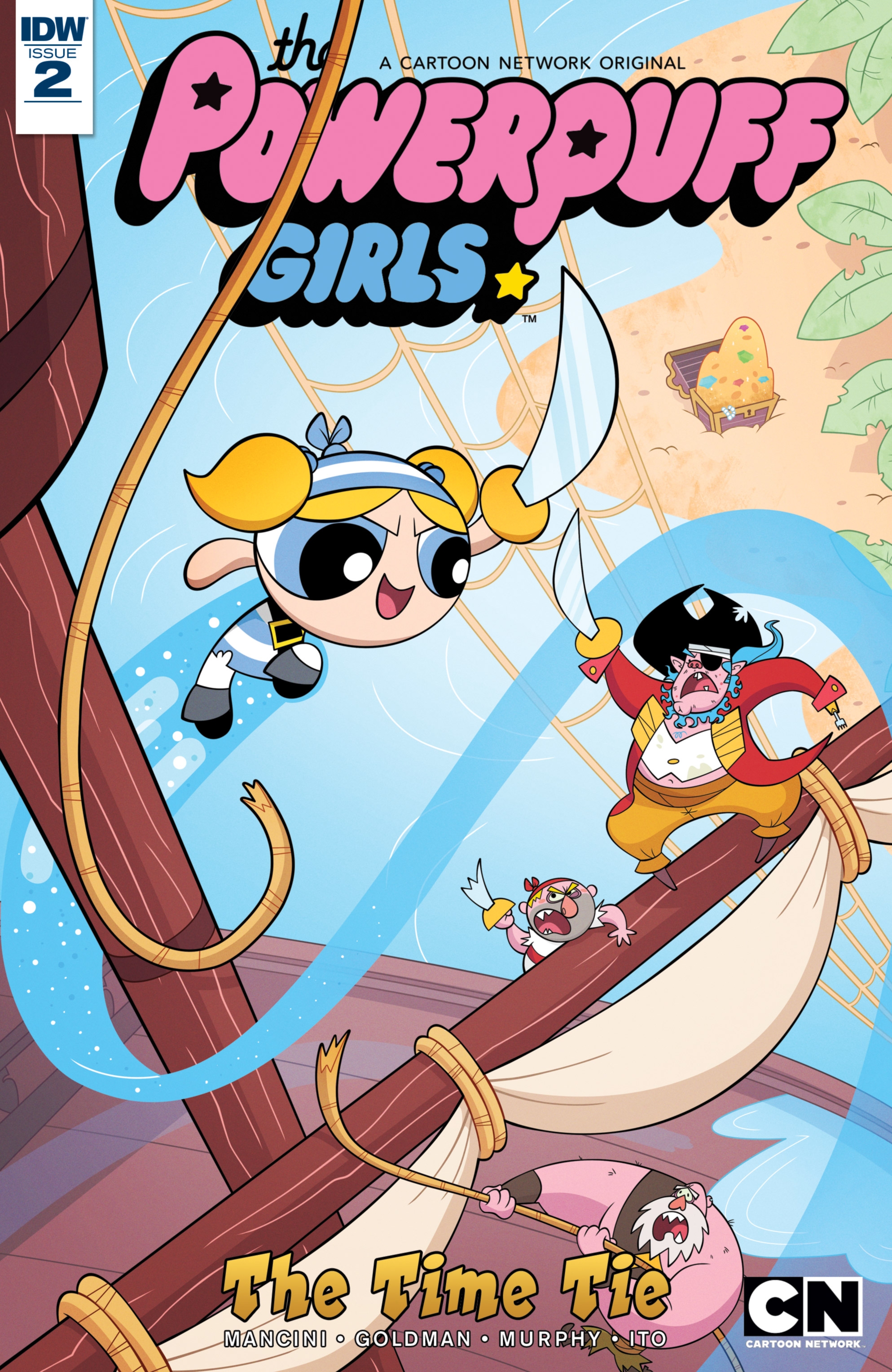 Powerpuff Girls: The Time Tie (2017): Chapter 2 - Page 1