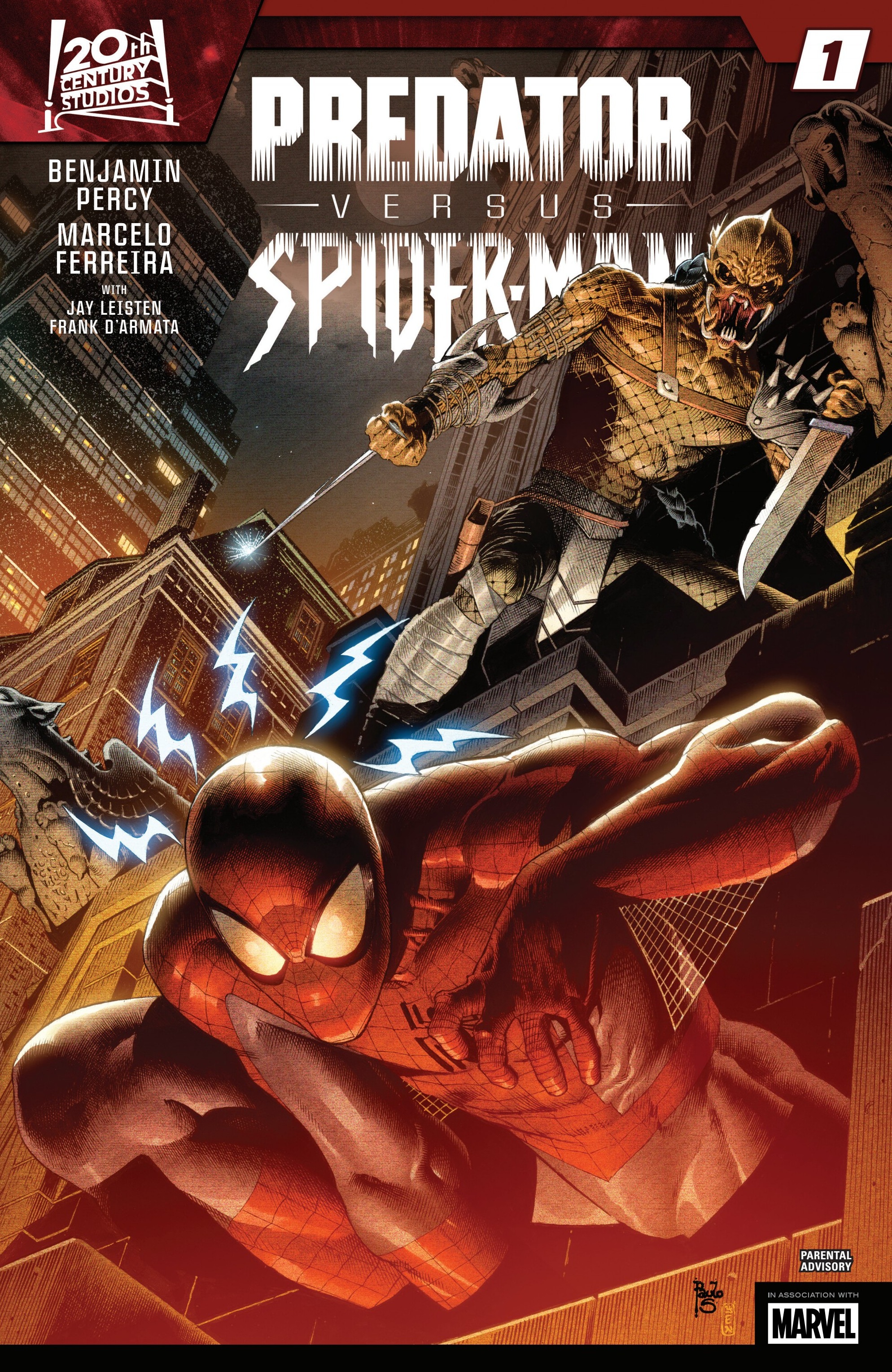Predator vs. Spider-Man (2025-): Chapter 1 - Page 1