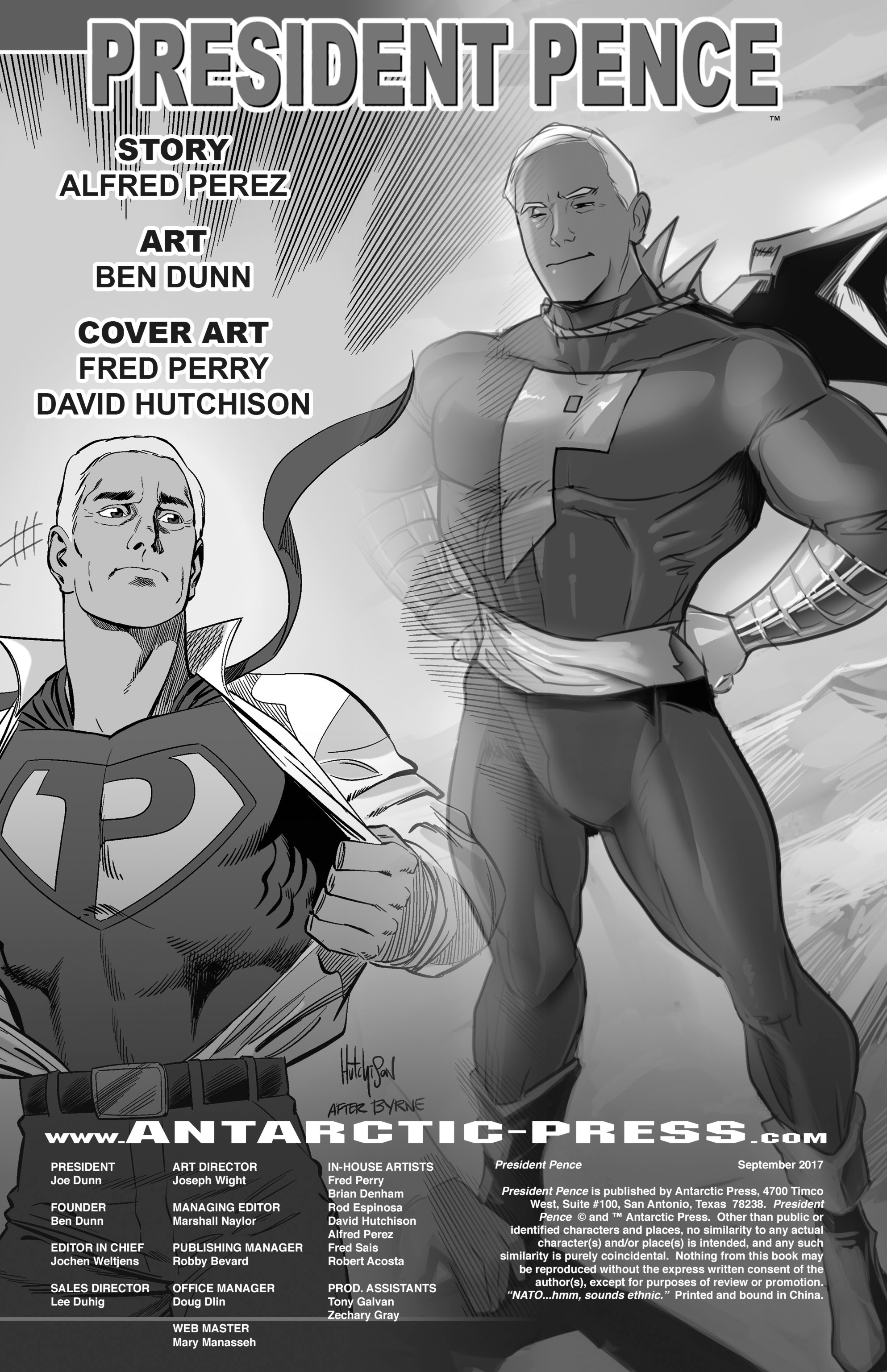 President Pence (2017): Chapter 1 - Page 2