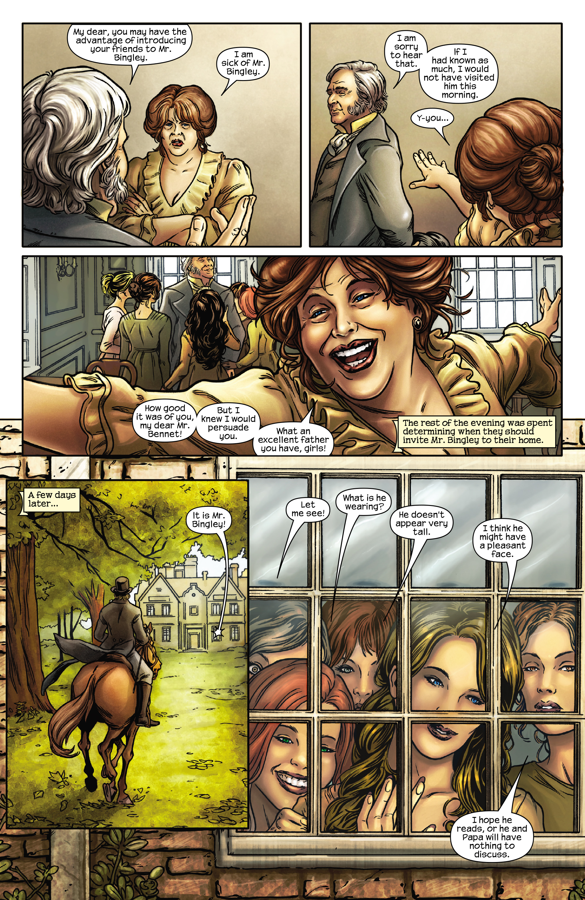 Pride and Prejudice (2010) (TPB): Chapter 1 - Page 11