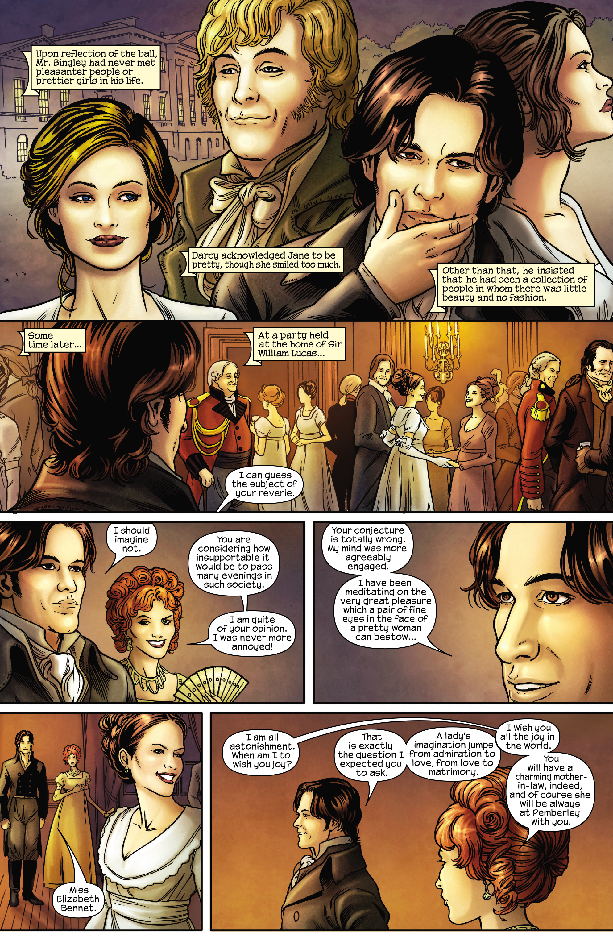 Pride and Prejudice (2010) (TPB): Chapter 1 - Page 17