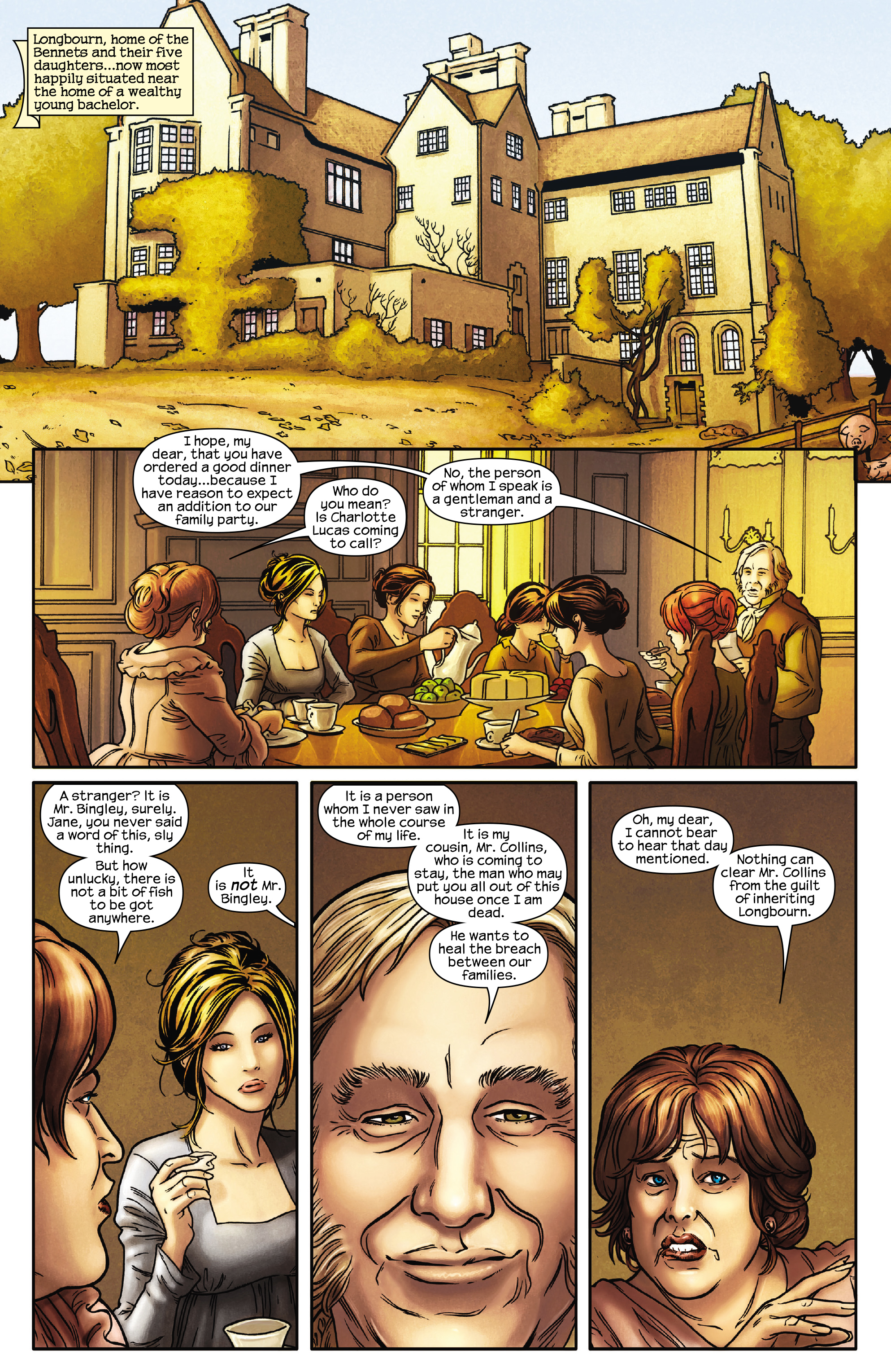Pride and Prejudice (2010) (TPB): Chapter 1 - Page 30