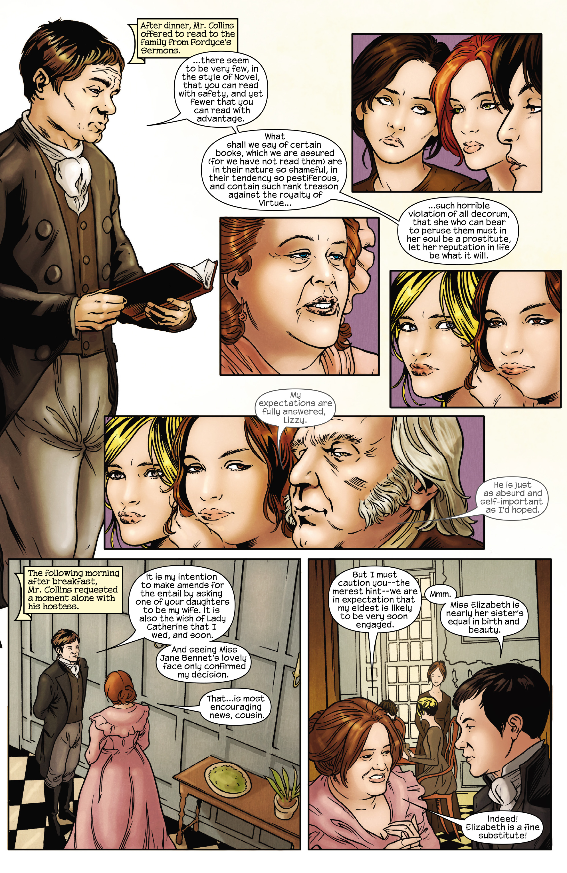 Pride and Prejudice (2010) (TPB): Chapter 1 - Page 33