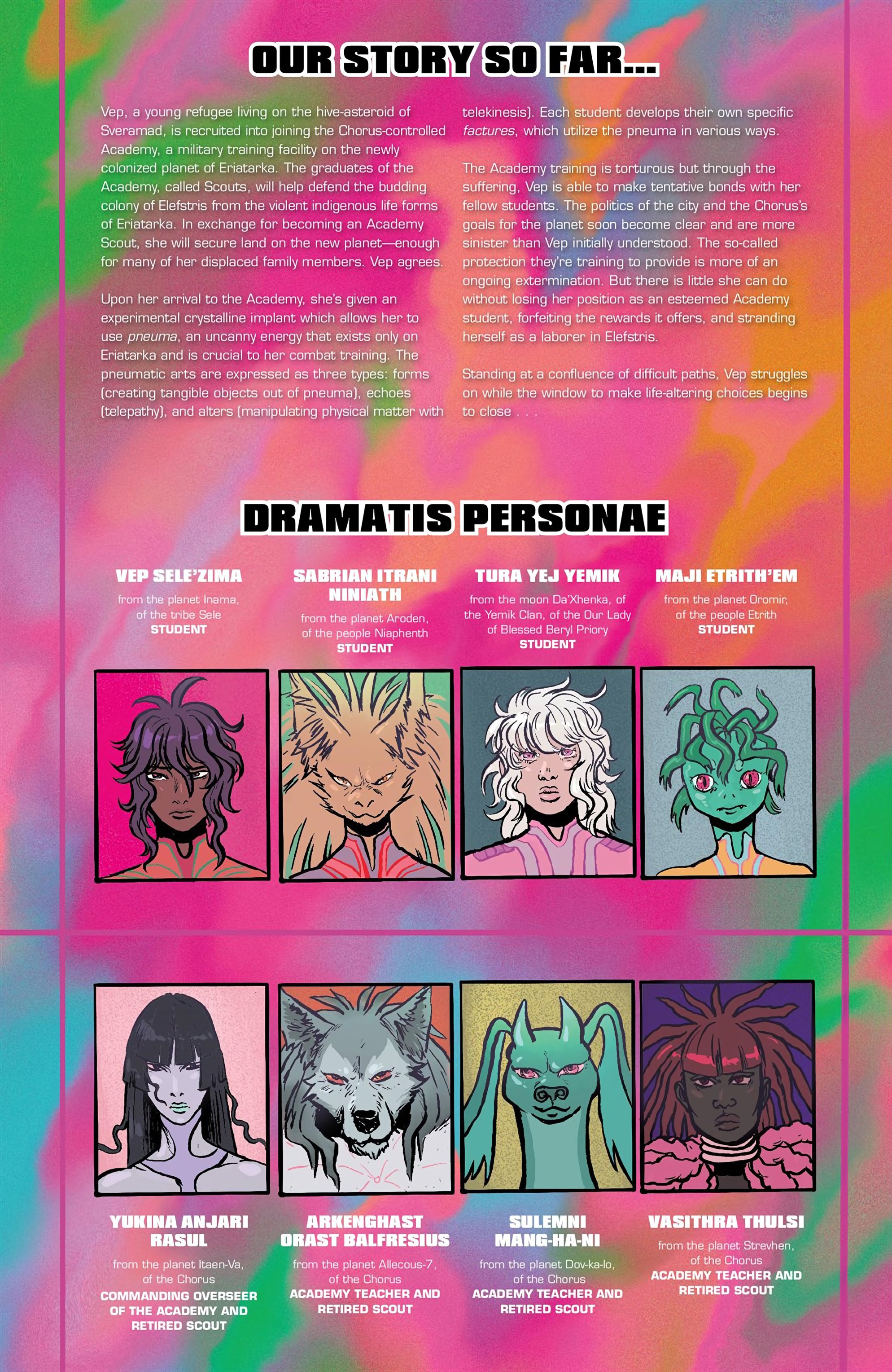 Prism Stalker: The Weeping Star (2023): Chapter TP - Page 5