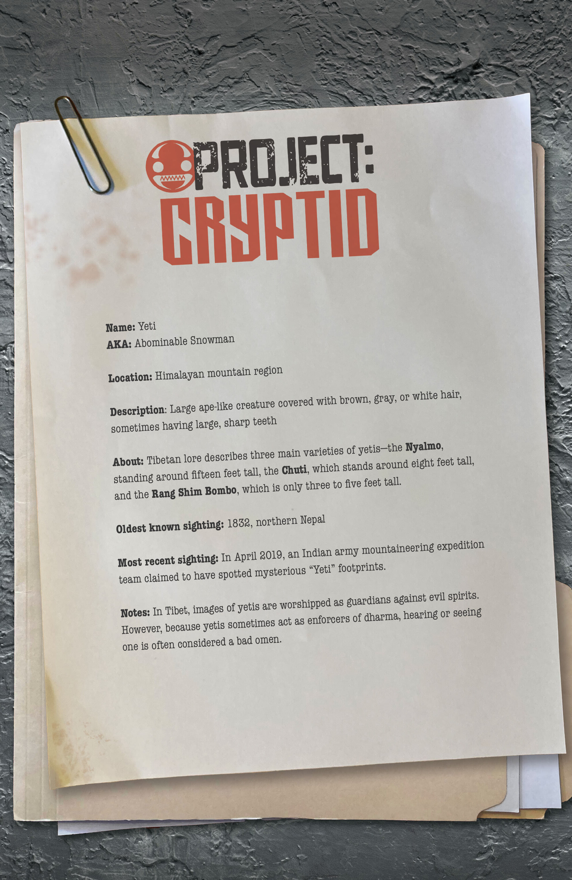 Project: Cryptid (2023-): Chapter 9 - Page 3