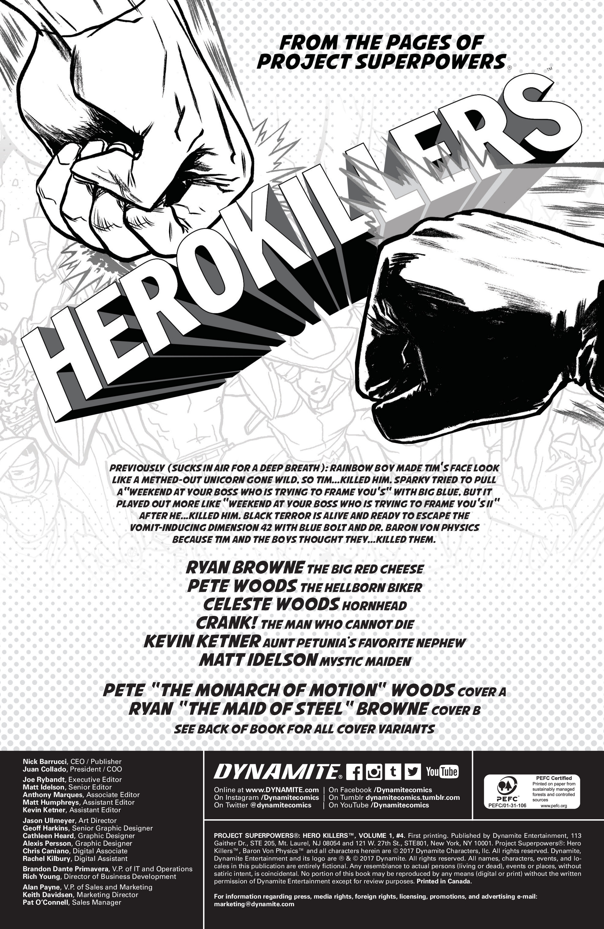 Project Superpowers: Hero Killers (2017): Chapter 4 - Page 3