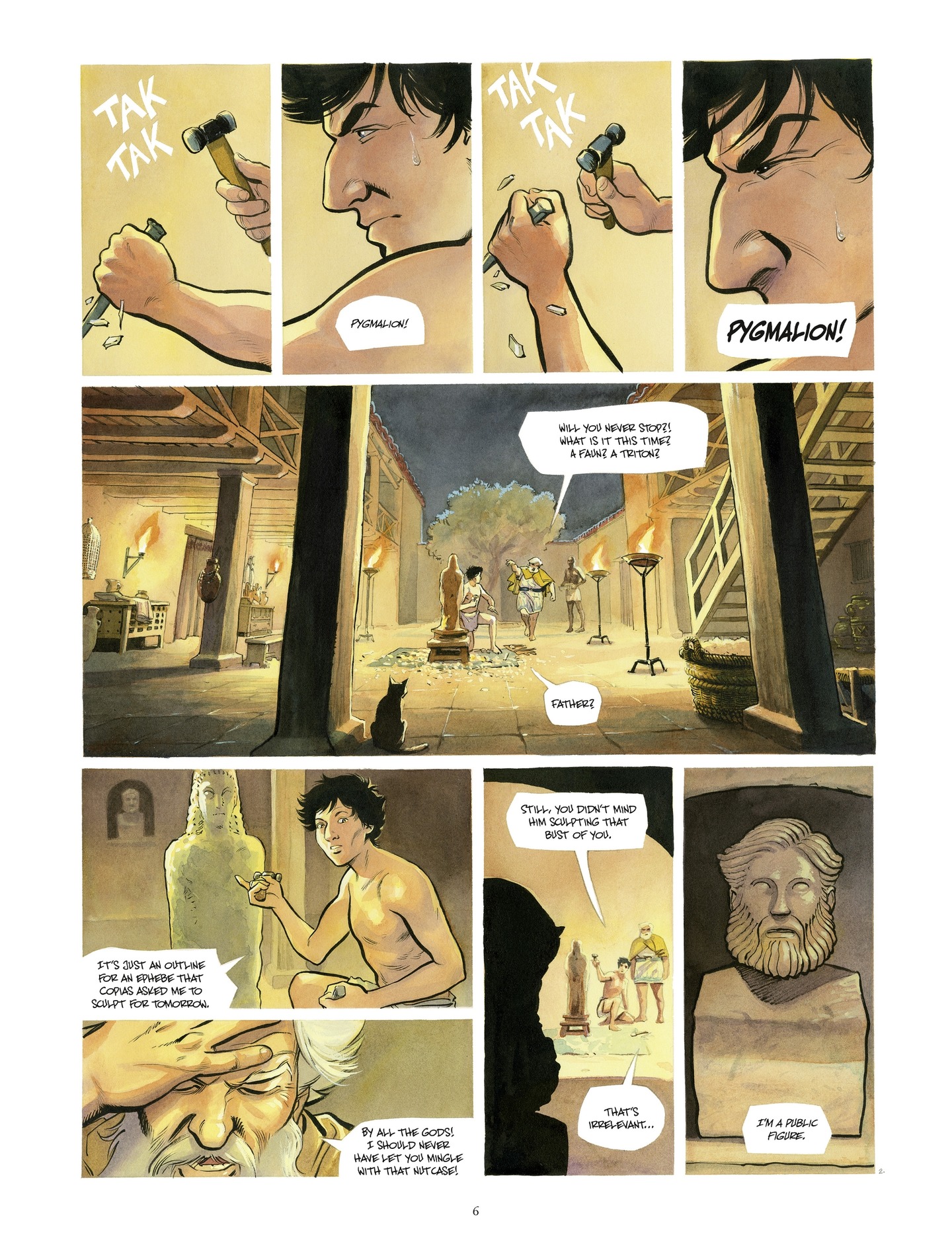 Pygmalion and the Ivory Virgin (2022): Chapter 1 - Page 6