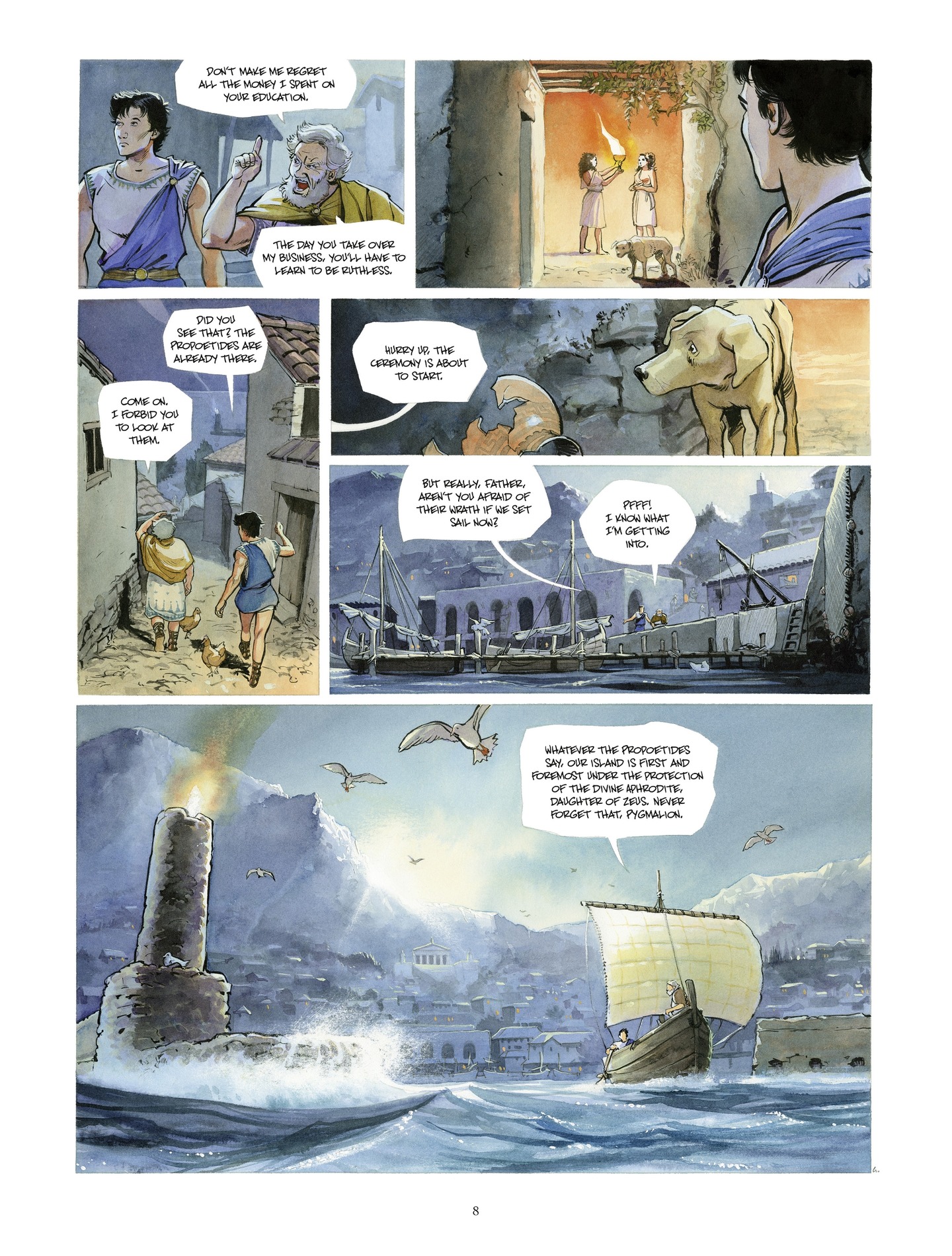 Pygmalion and the Ivory Virgin (2022): Chapter 1 - Page 8