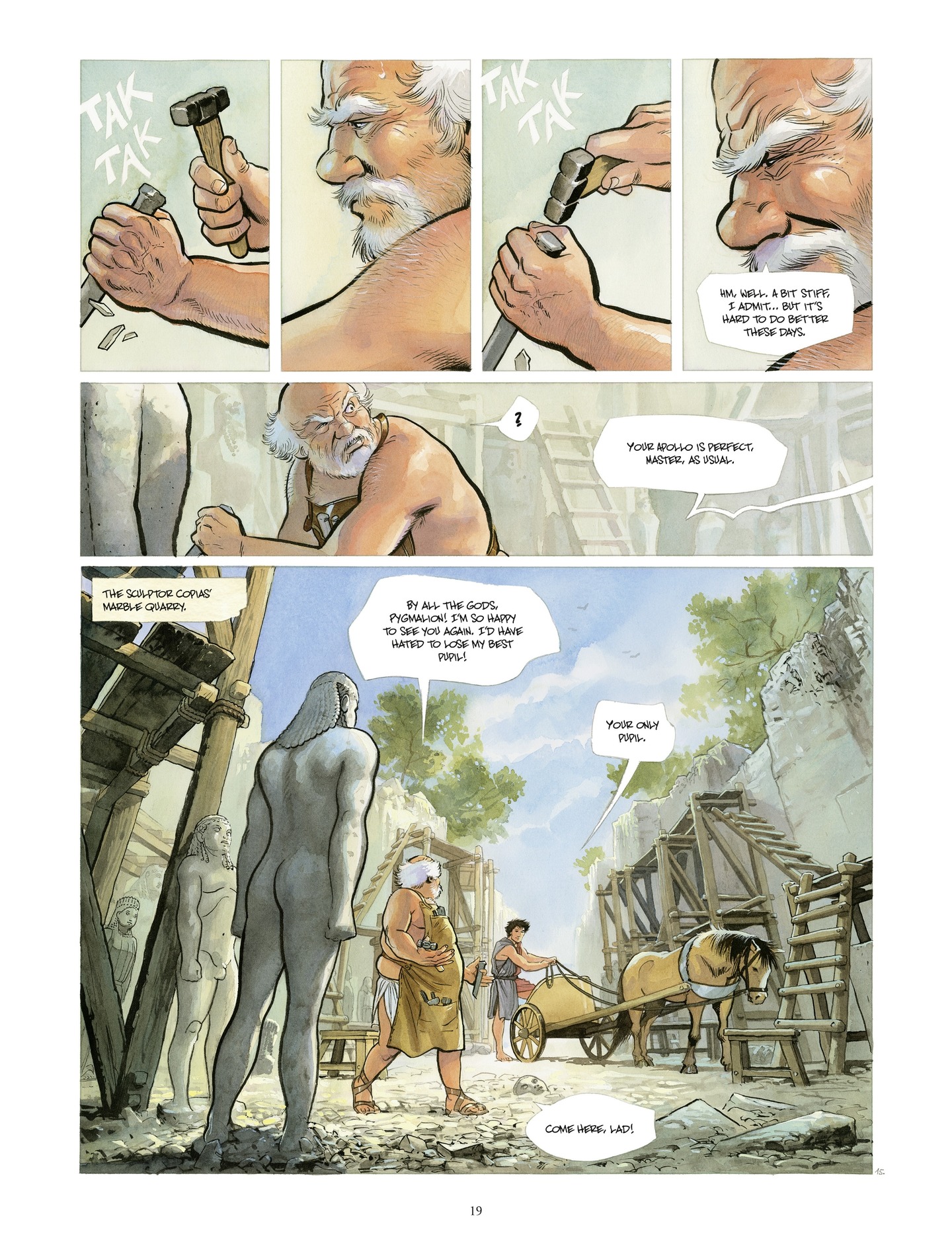 Pygmalion and the Ivory Virgin (2022): Chapter 1 - Page 19
