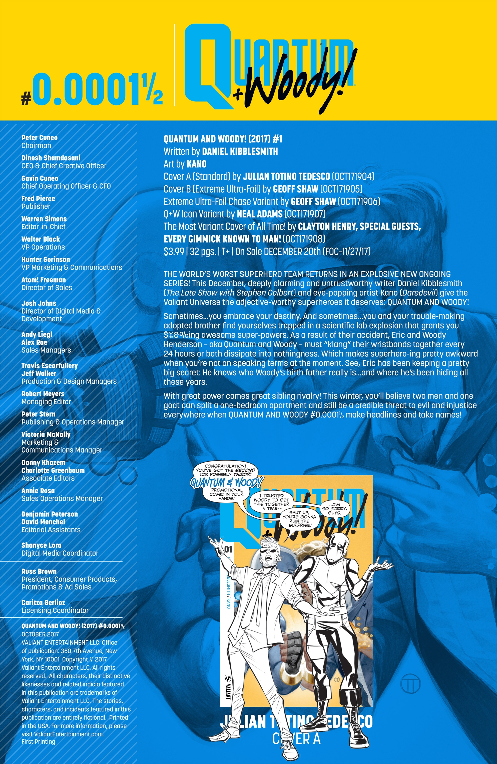 Quantum and Woody! (2017): Chapter 0.0001½ - Page 2