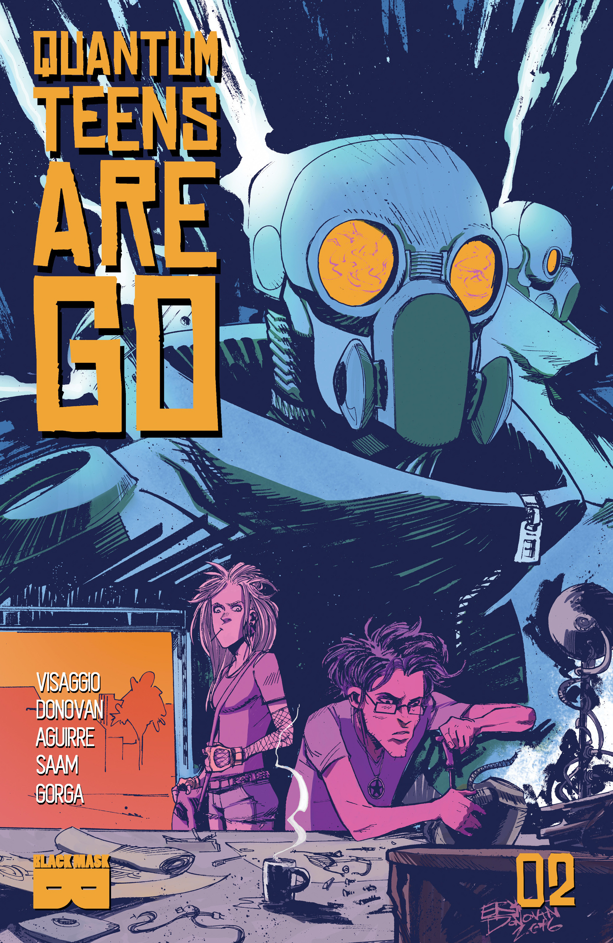 Quantum Teens Are Go (2017): Chapter 2 - Page 1