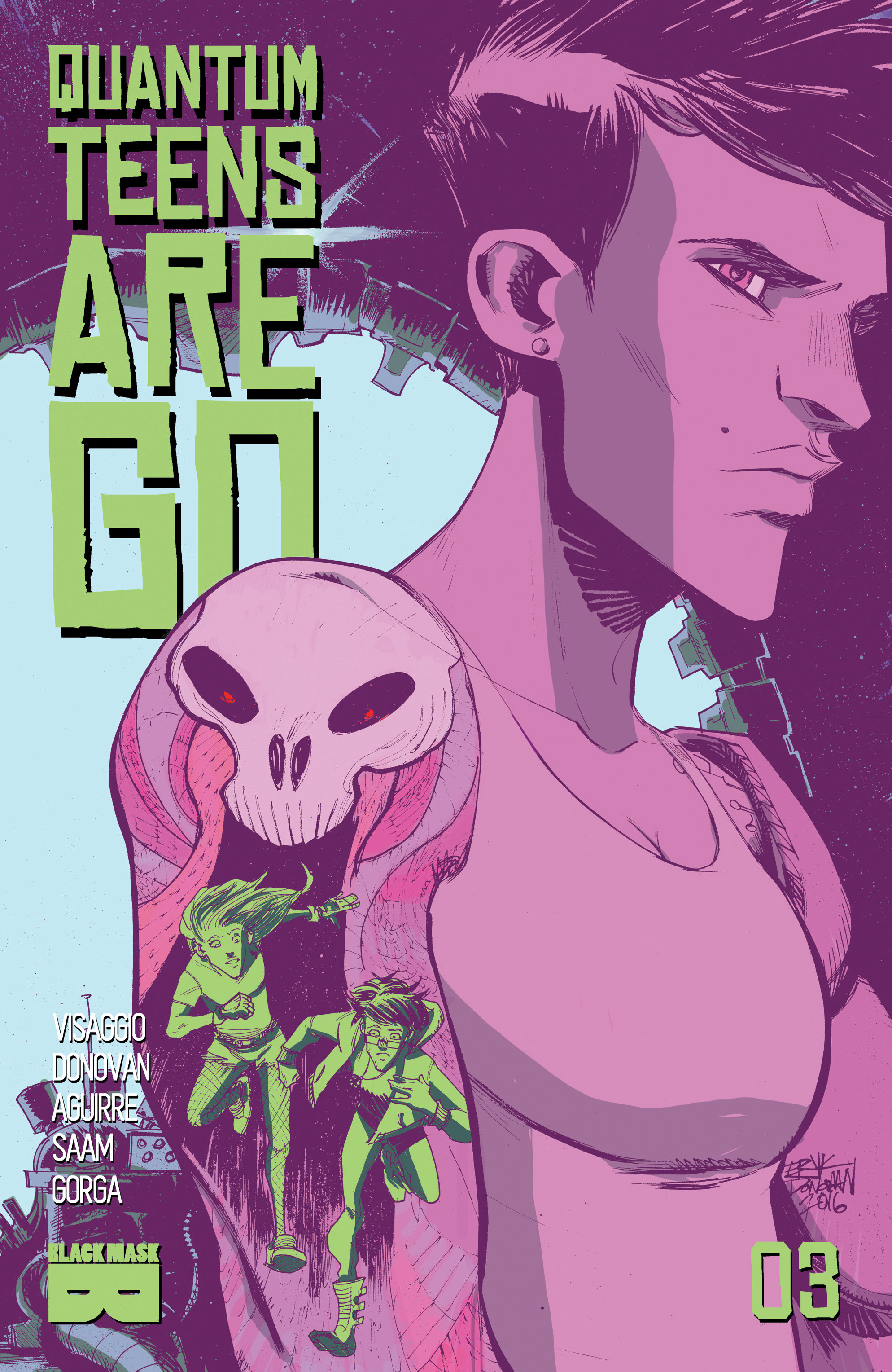 Quantum Teens Are Go (2017): Chapter 3 - Page 1