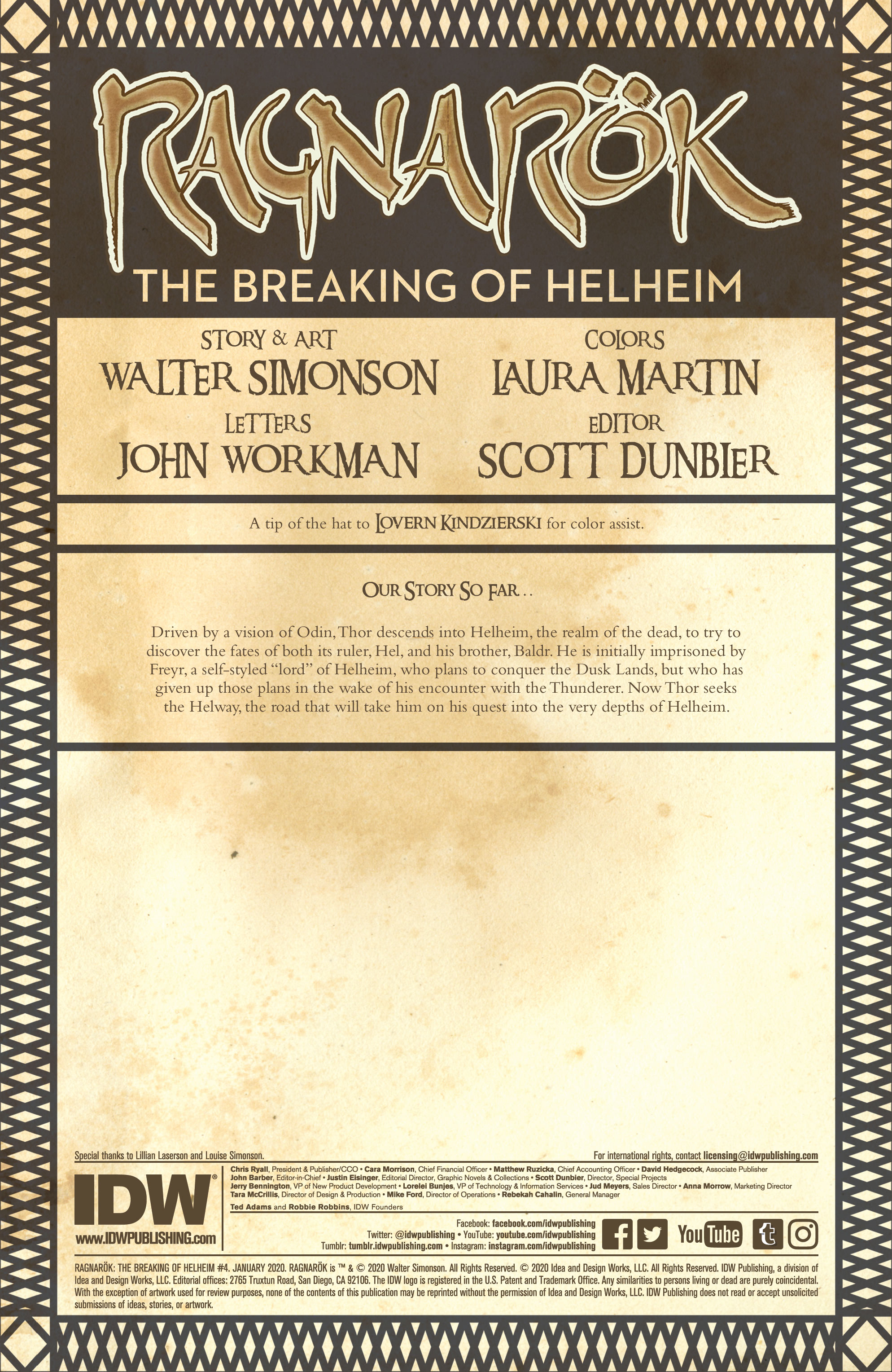 Ragnarok: The Breaking of Helheim (2019-): Chapter 4 - Page 2